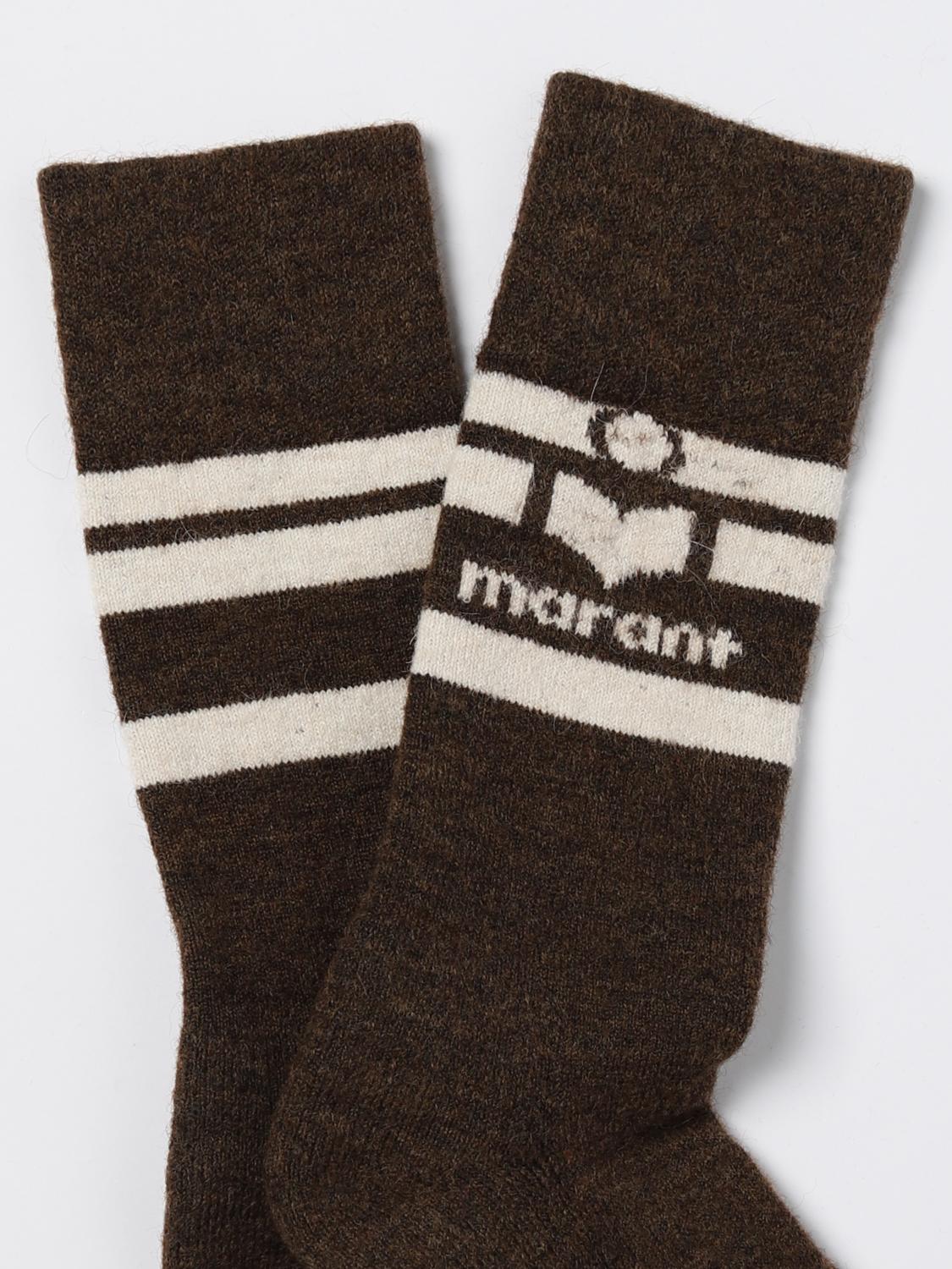 ISABEL MARANT SOCKS: Socks woman Isabel Marant, Bronze - Img 2