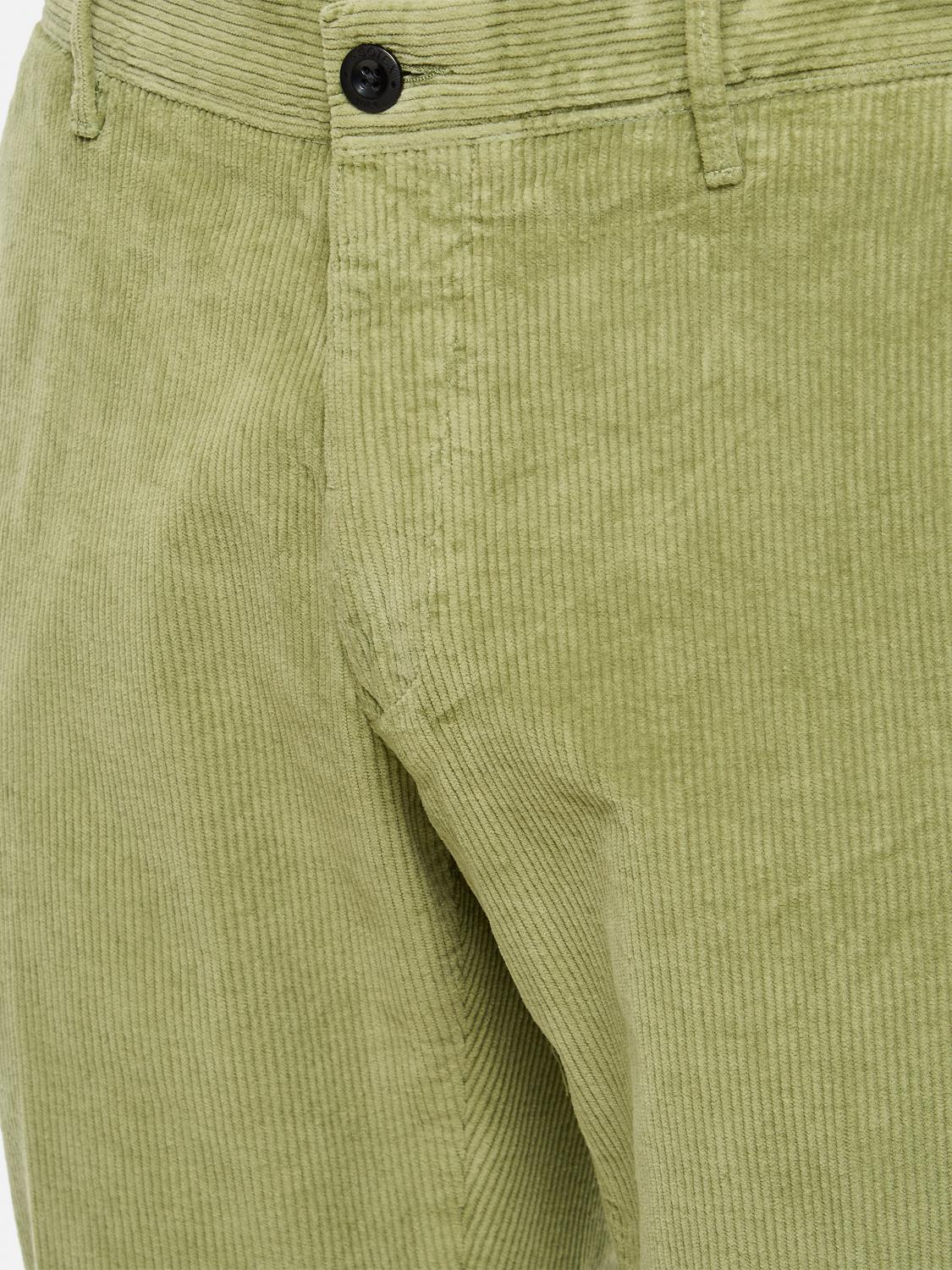 INCOTEX PANTS: Pants men Incotex, Green - Img 4