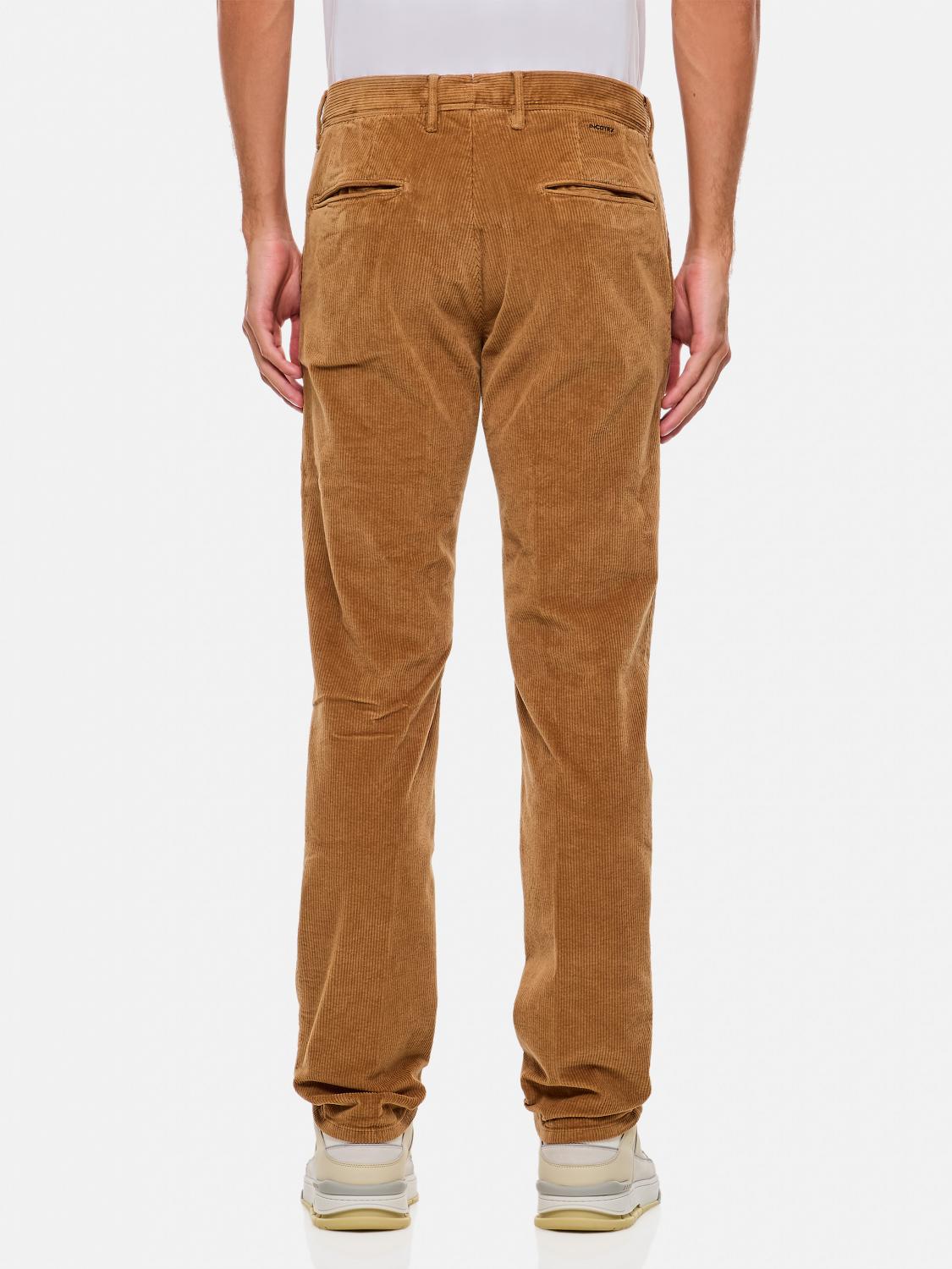 INCOTEX PANTS: Pants men Incotex, Kaki - Img 3