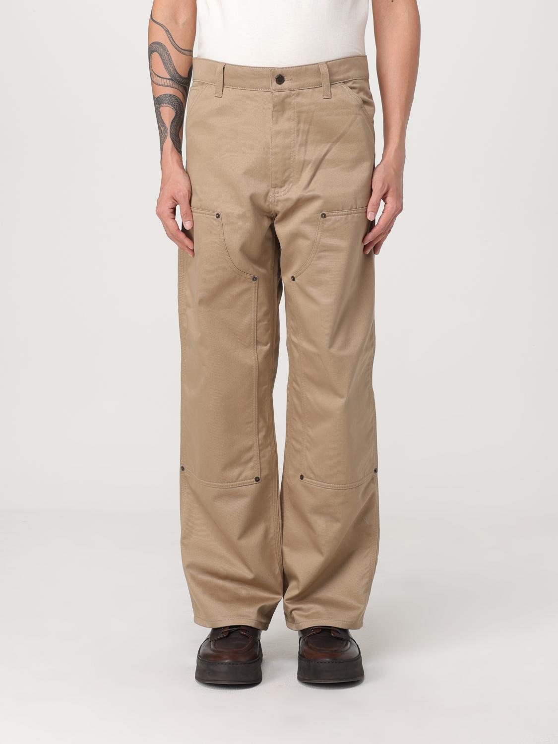 AMISH PANTS: Pants men Amish, Beige - Img 1