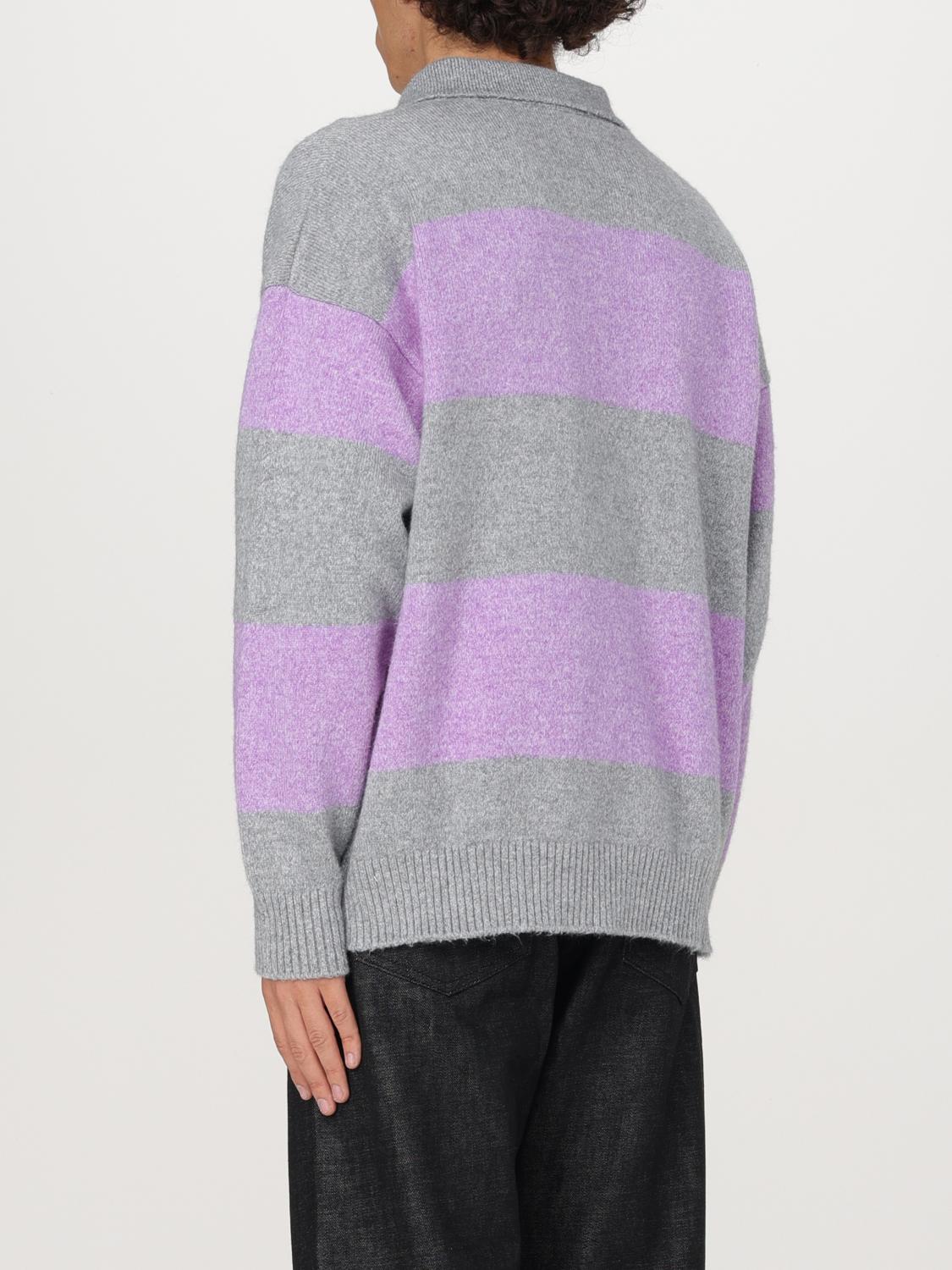 AMISH POLO SHIRT: Sweater men Amish, Violet - Img 3