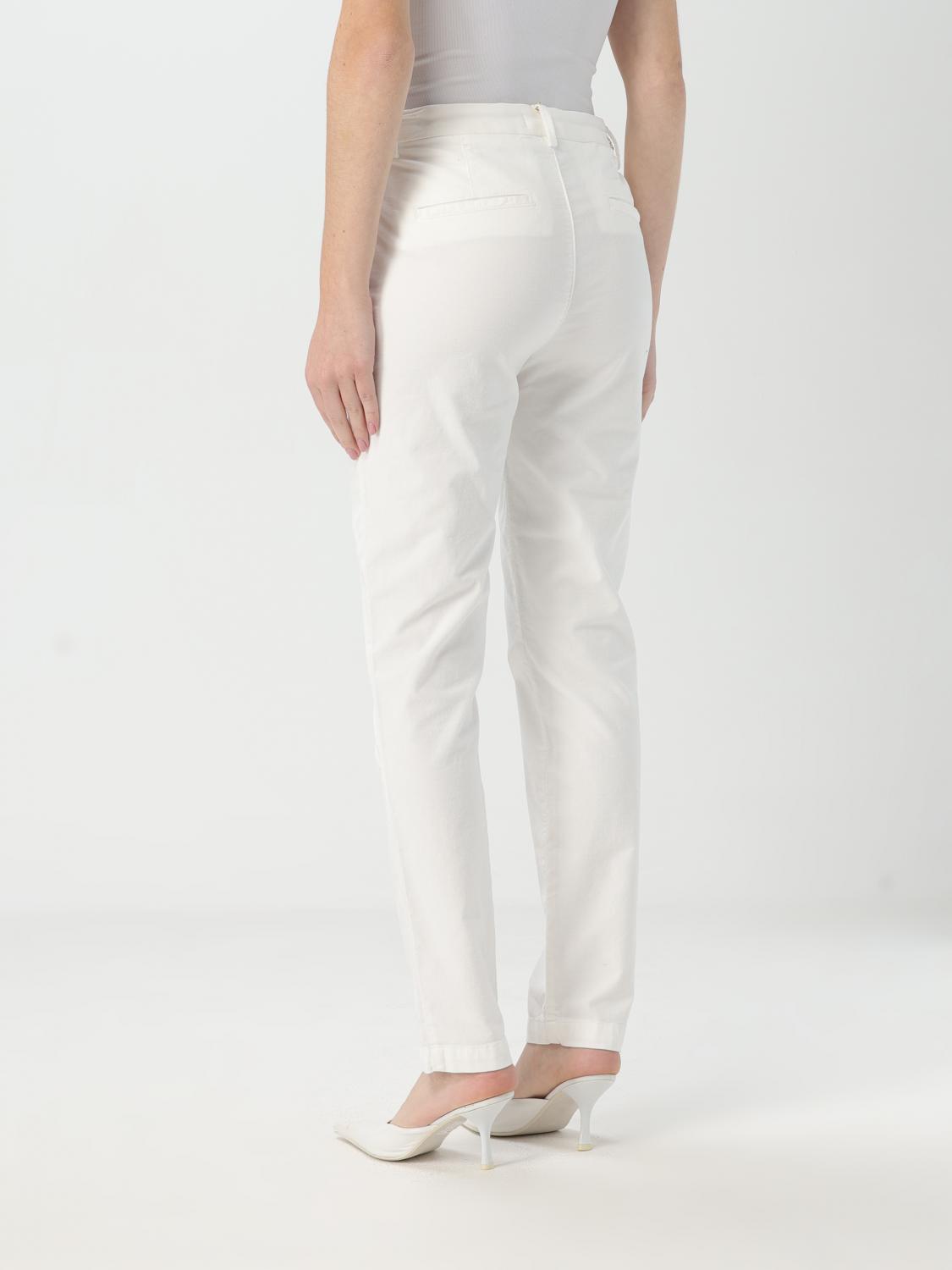 LIU JO PANTS: Pants woman Liu Jo, White - Img 2