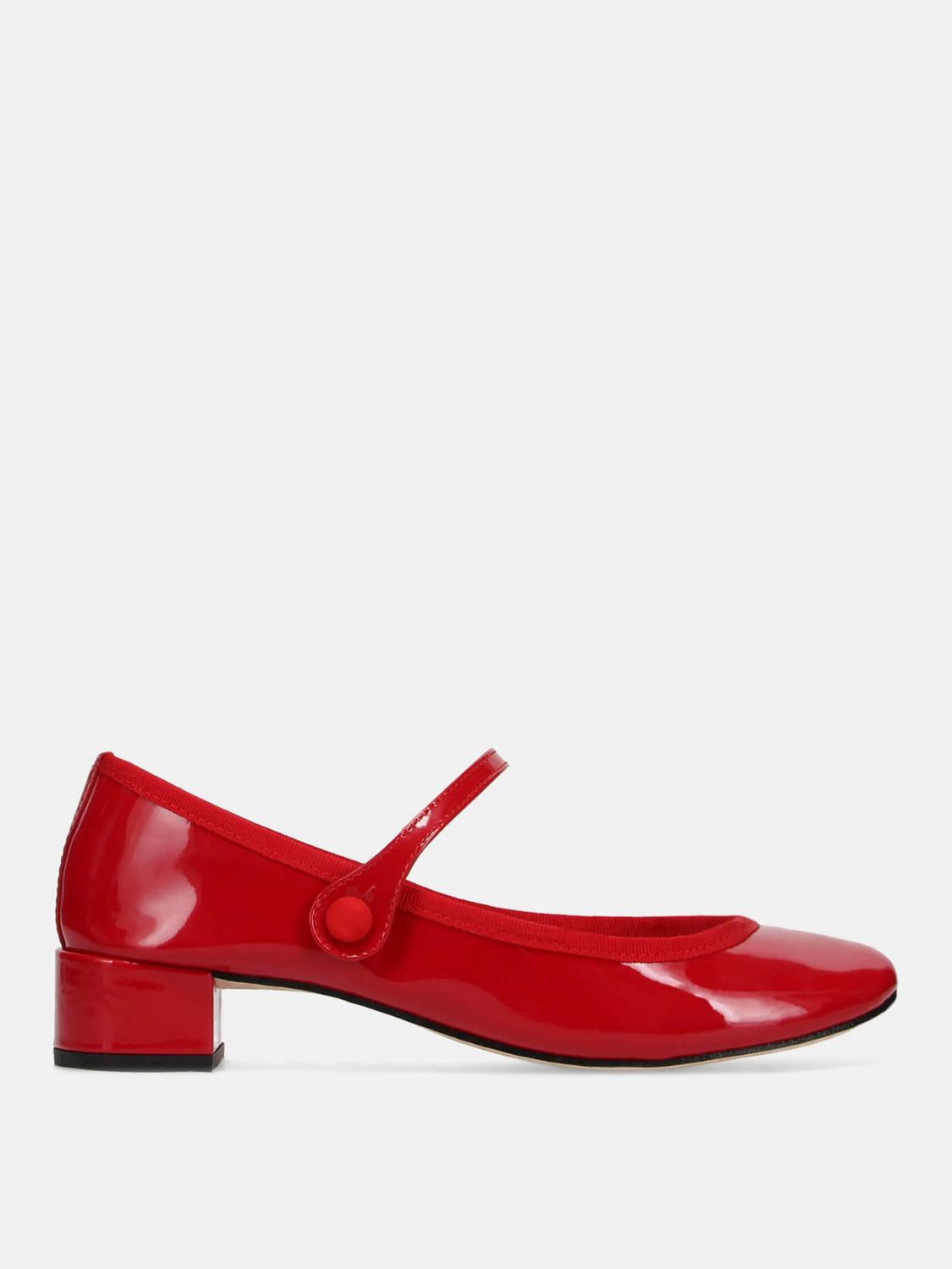 REPETTO MOCASSINI: Mary Jane Rose Babies Repetto in vernice , Rosso - Img 1