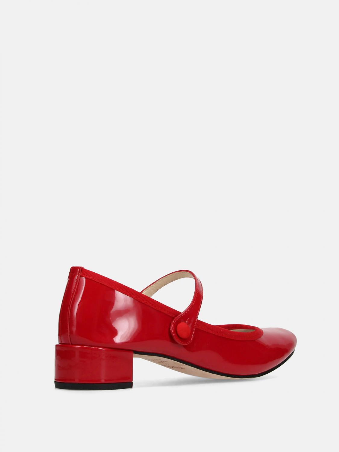 REPETTO MOCASSINI: Mary Jane Rose Babies Repetto in vernice , Rosso - Img 3