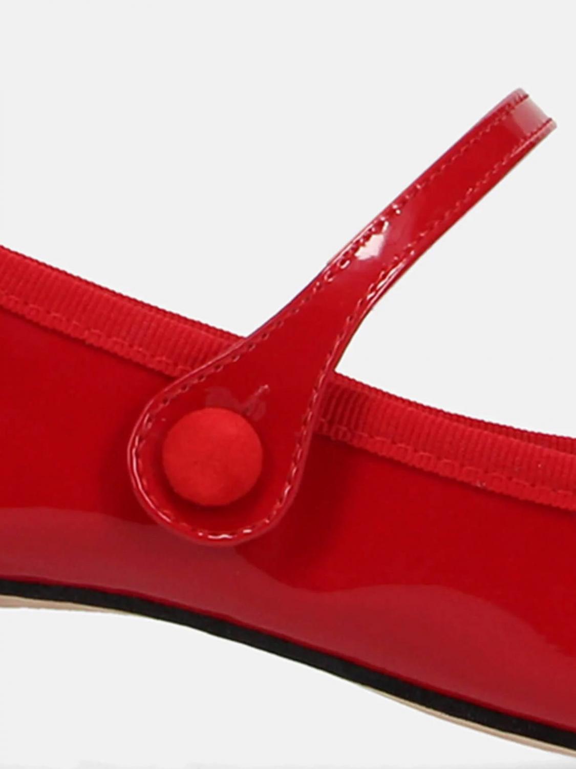 REPETTO MOCASSINI: Mary Jane Rose Babies Repetto in vernice , Rosso - Img 4