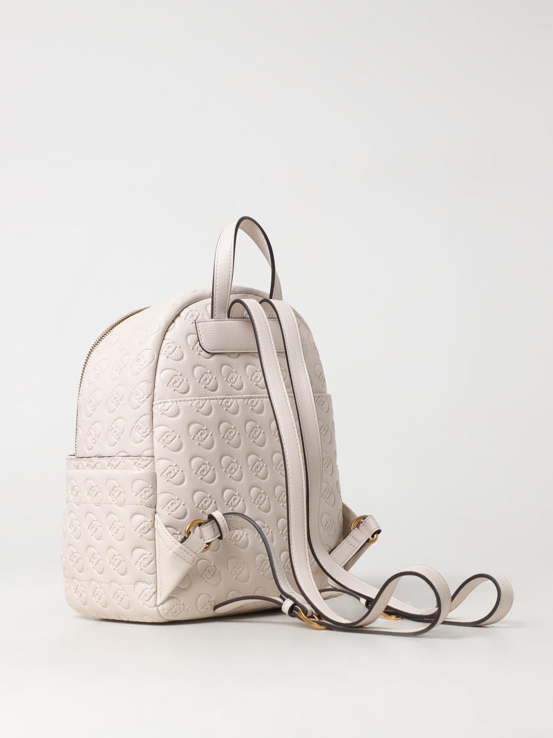 LIU JO BACKPACK: Backpack woman Liu Jo, Champagne - Img 3