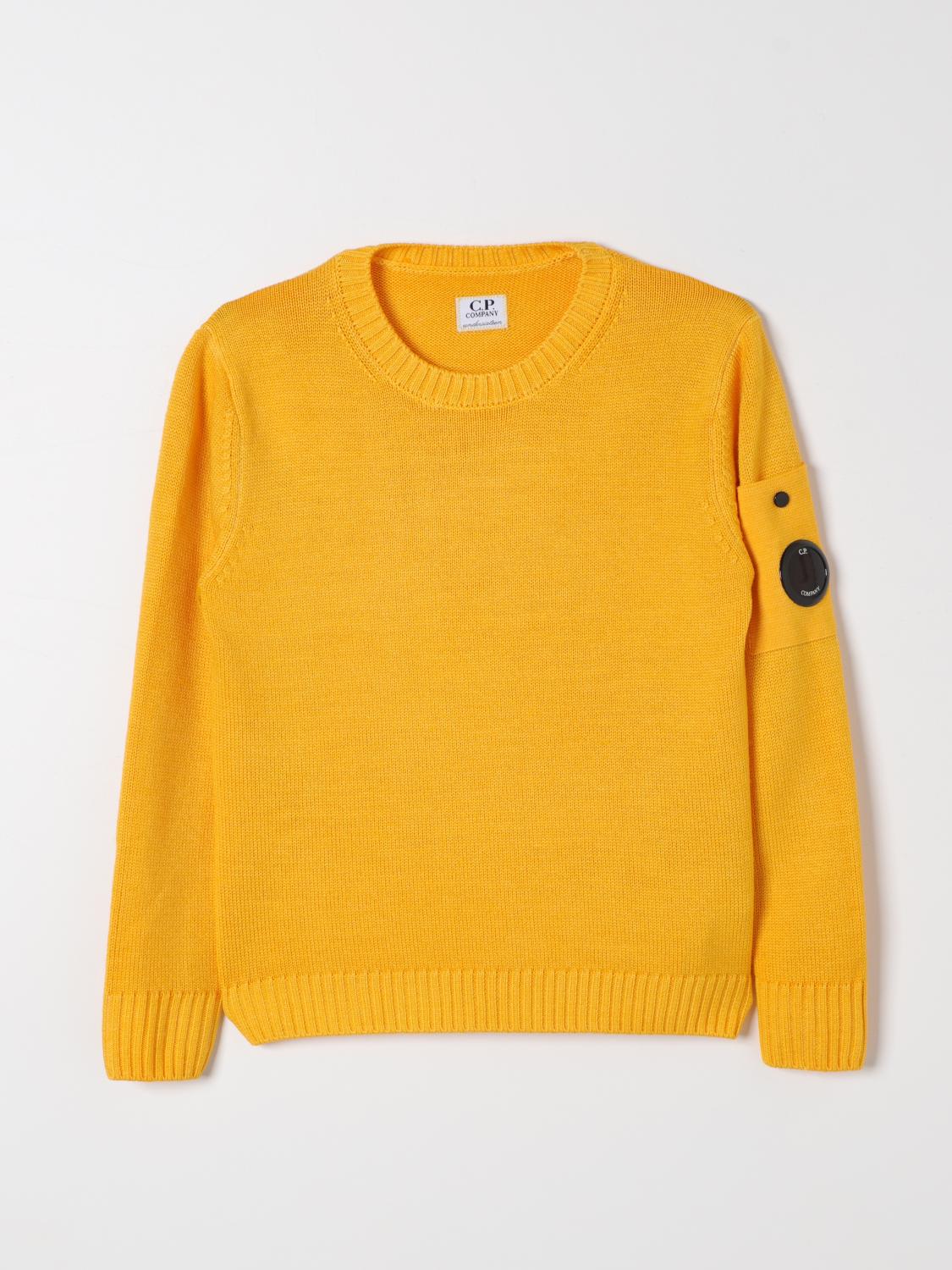 C.P. COMPANY SWEATER: Sweater kids C.P. Company, Yellow - Img 1