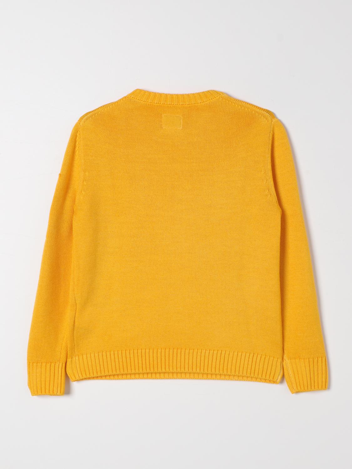 C.P. COMPANY SWEATER: Sweater kids C.P. Company, Yellow - Img 2