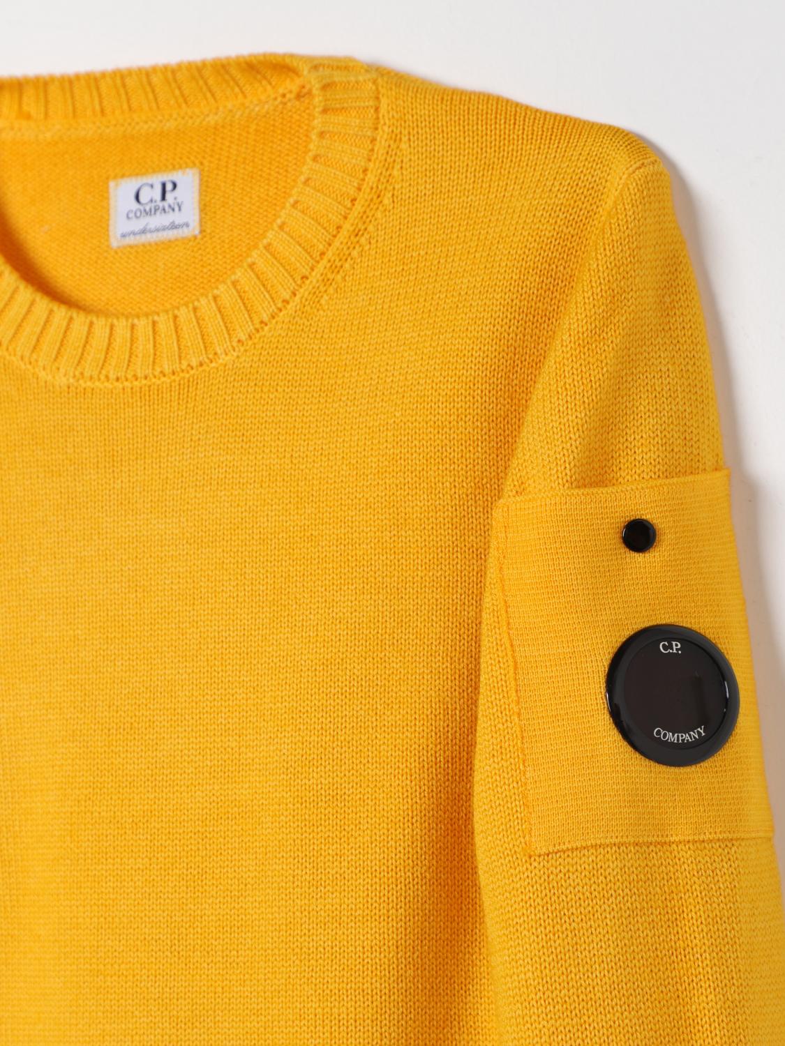 C.P. COMPANY SWEATER: Sweater kids C.P. Company, Yellow - Img 3