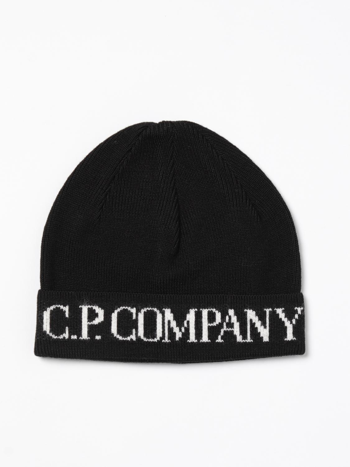 C.P. COMPANY 모자: 모자 남아 C.P. Company, 블랙 - Img 1