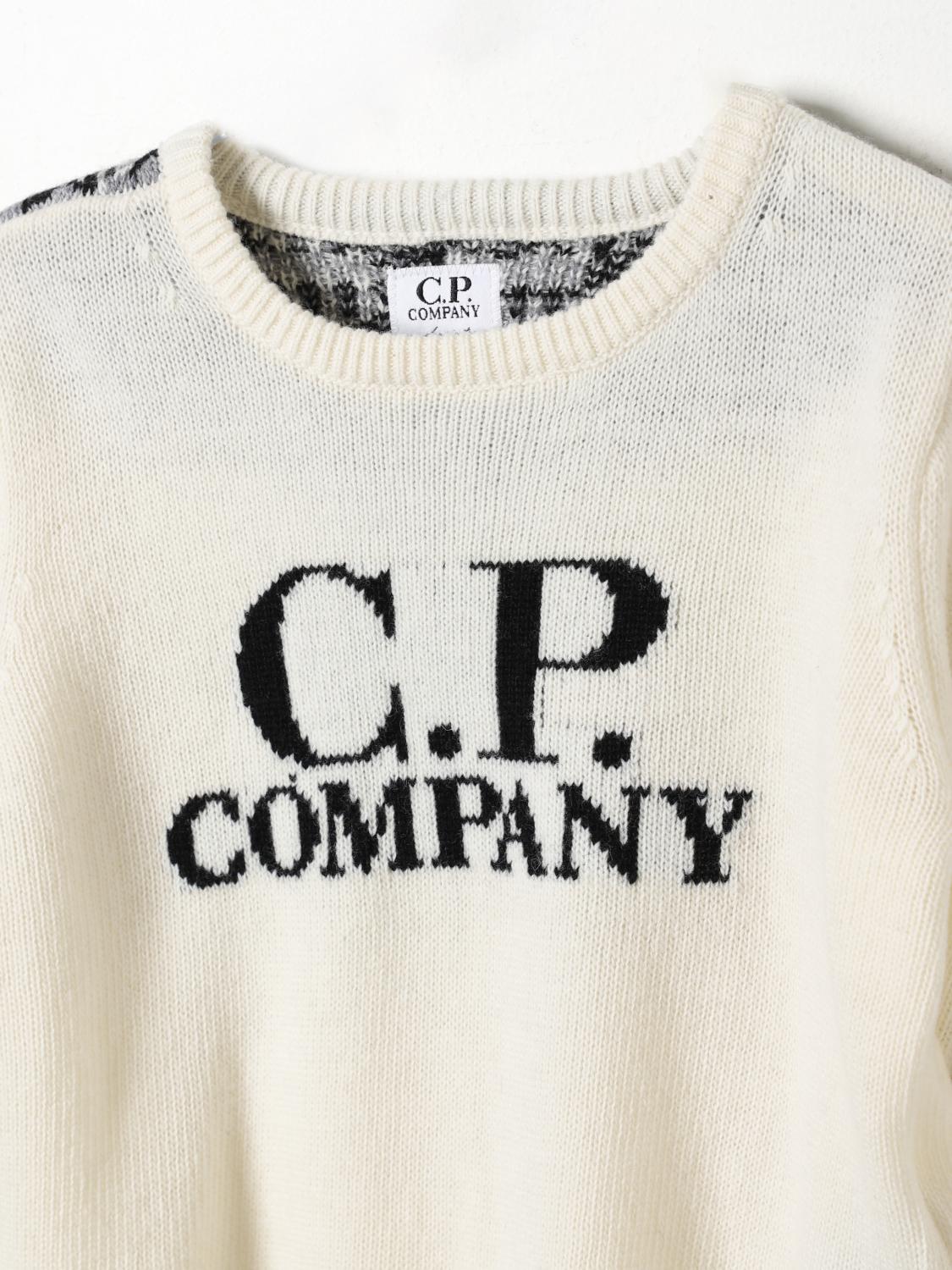 C.P. COMPANY SWEATER: Sweater kids C.P. Company, White - Img 3