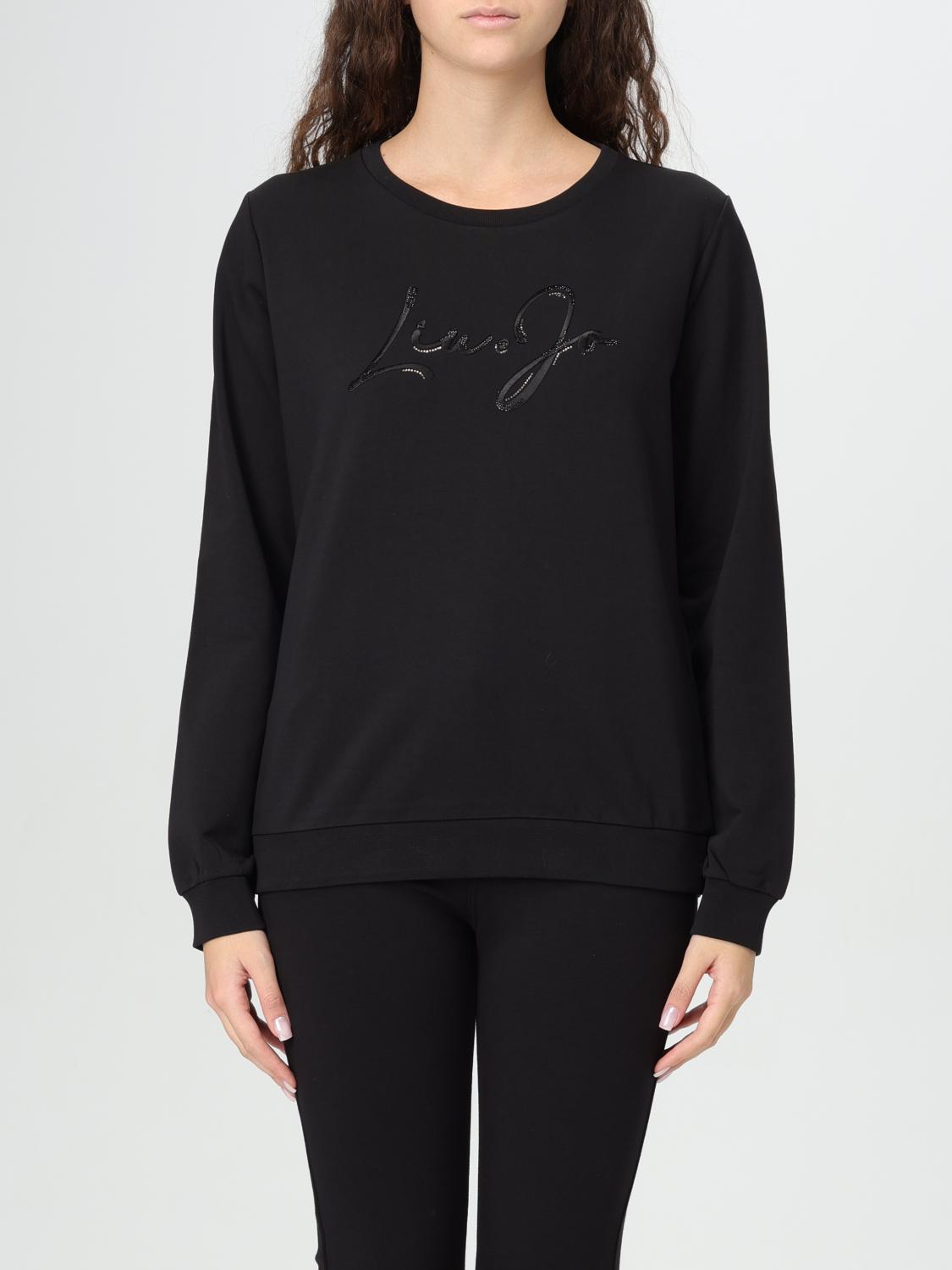 LIU JO SWEATSHIRT: Sweatshirt woman Liu Jo, Black 1 - Img 1