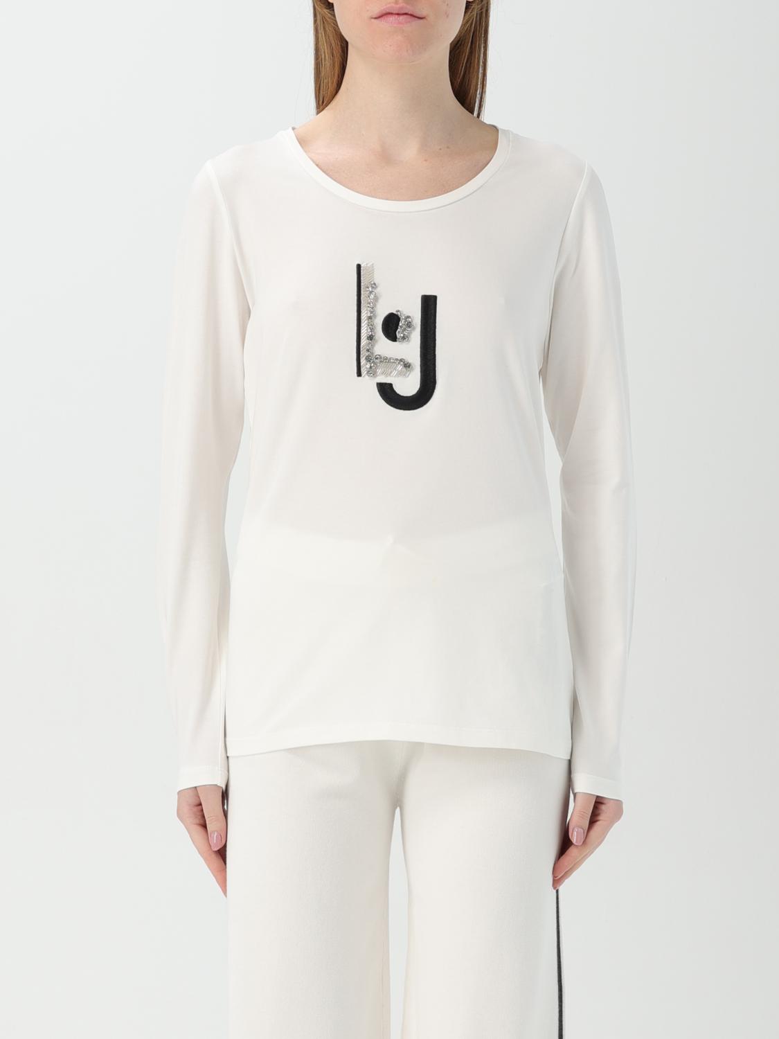 LIU JO T-SHIRT: T-shirt woman Liu Jo, White - Img 1