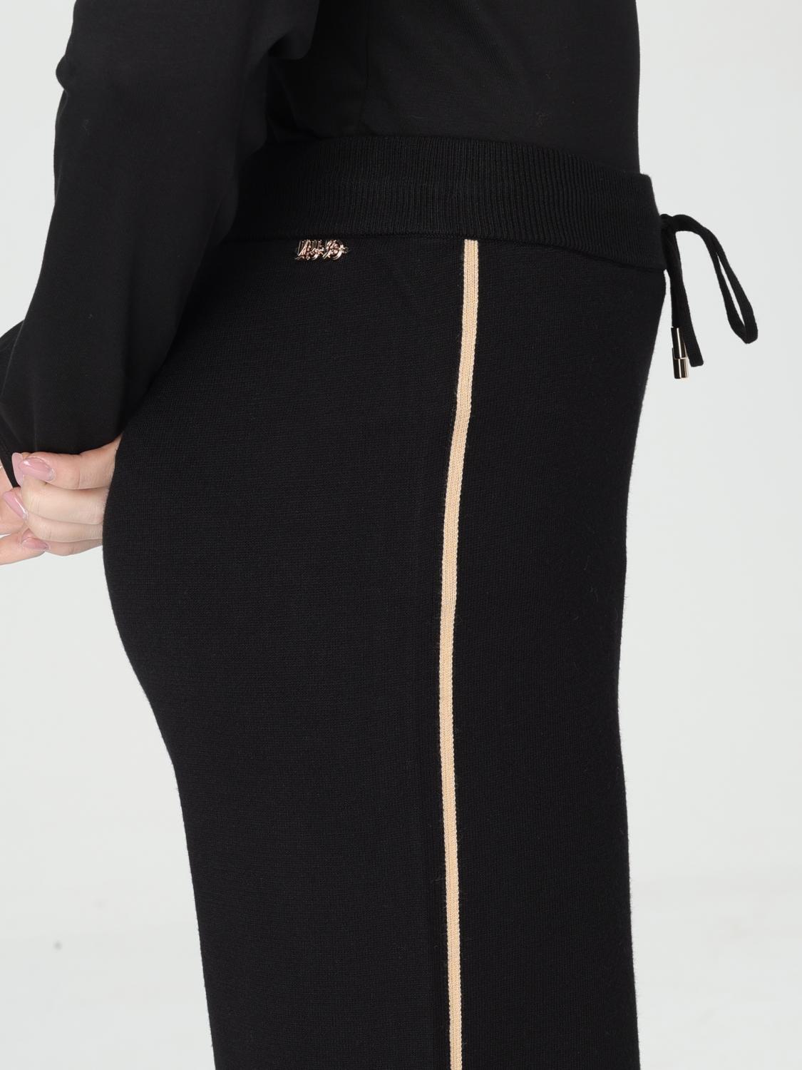 LIU JO PANTS: Pants woman Liu Jo, Black - Img 3