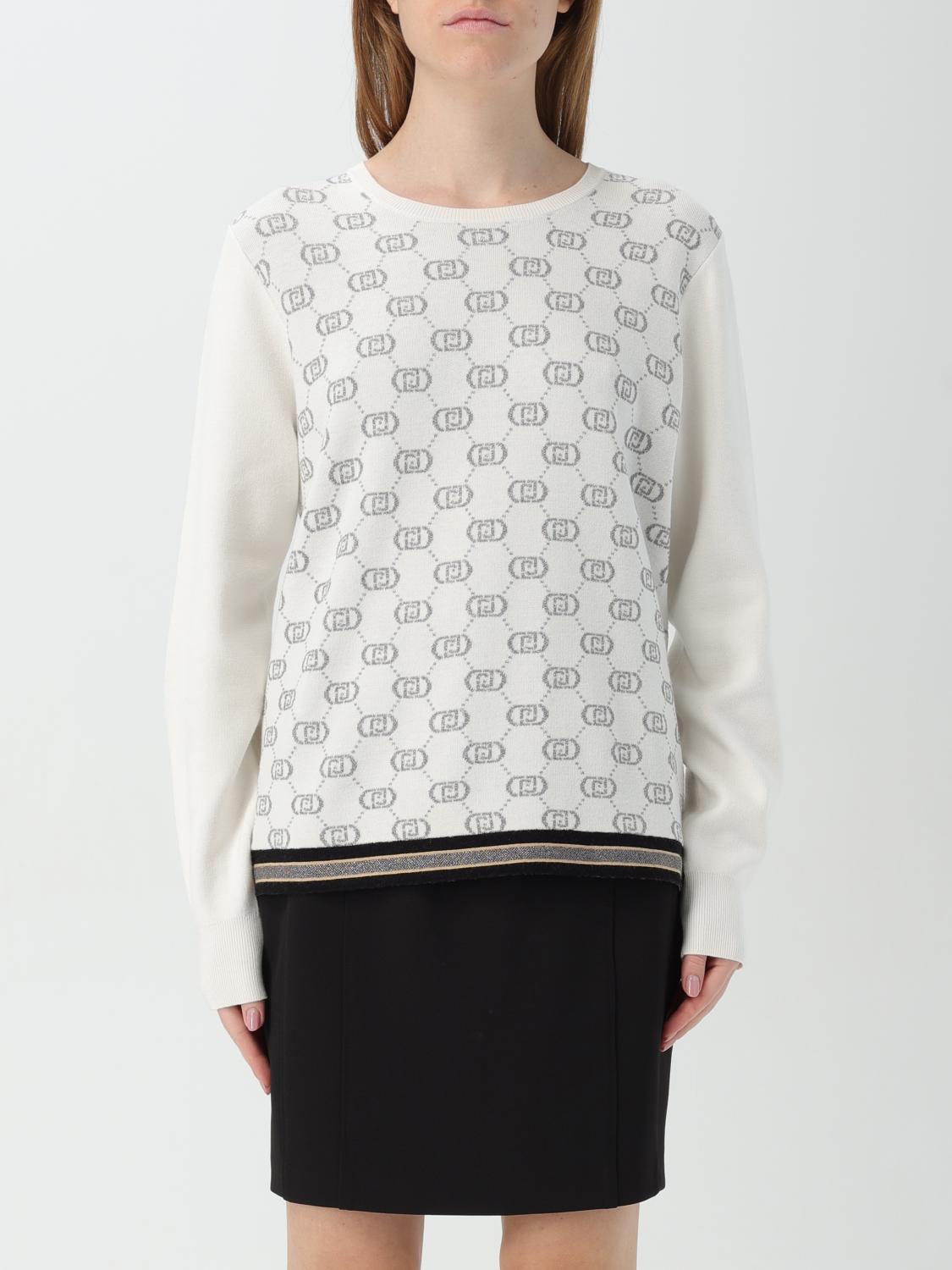 LIU JO SWEATER: Sweater woman Liu Jo, White - Img 1