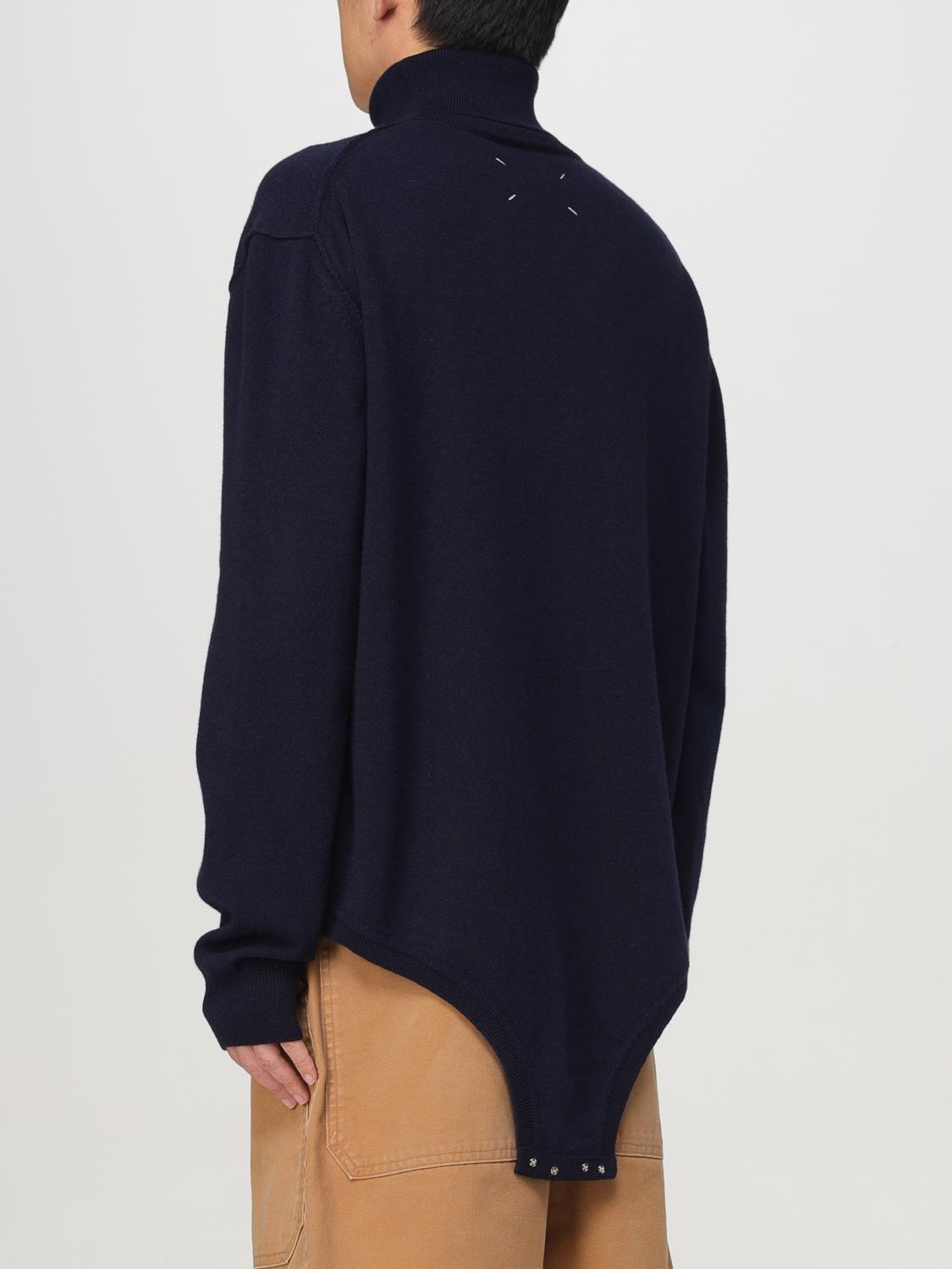 MAISON MARGIELA SWEATER: Sweater men Maison Margiela, Blue - Img 3