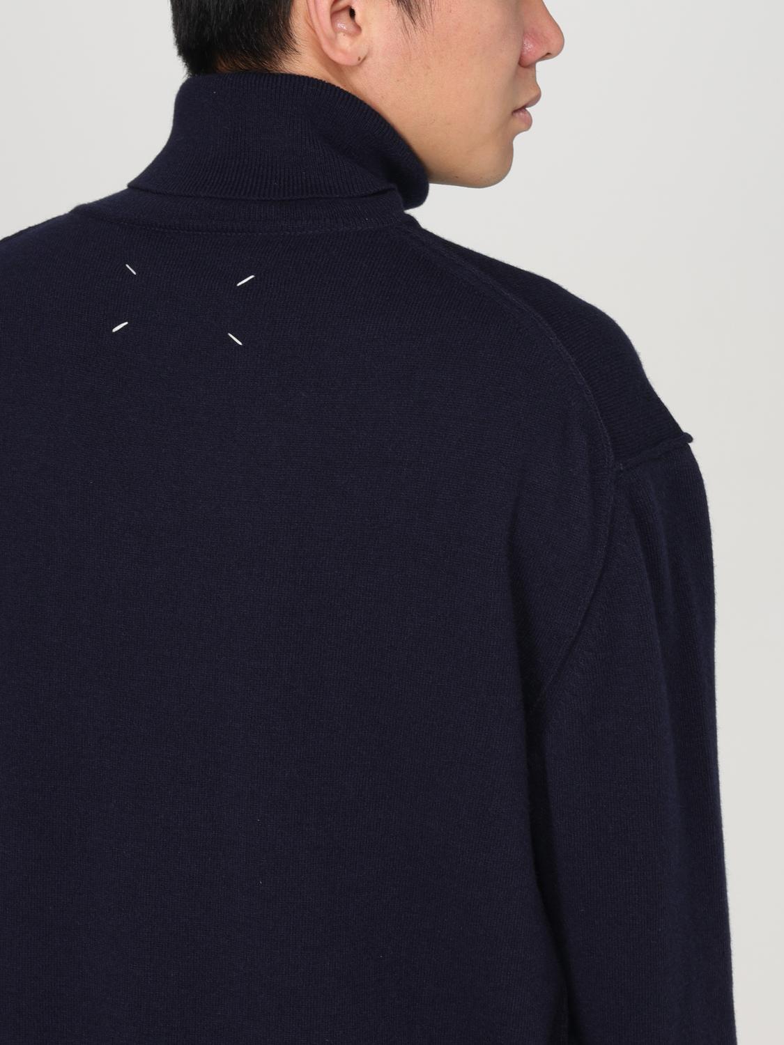 MAISON MARGIELA SWEATER: Sweater men Maison Margiela, Blue - Img 5