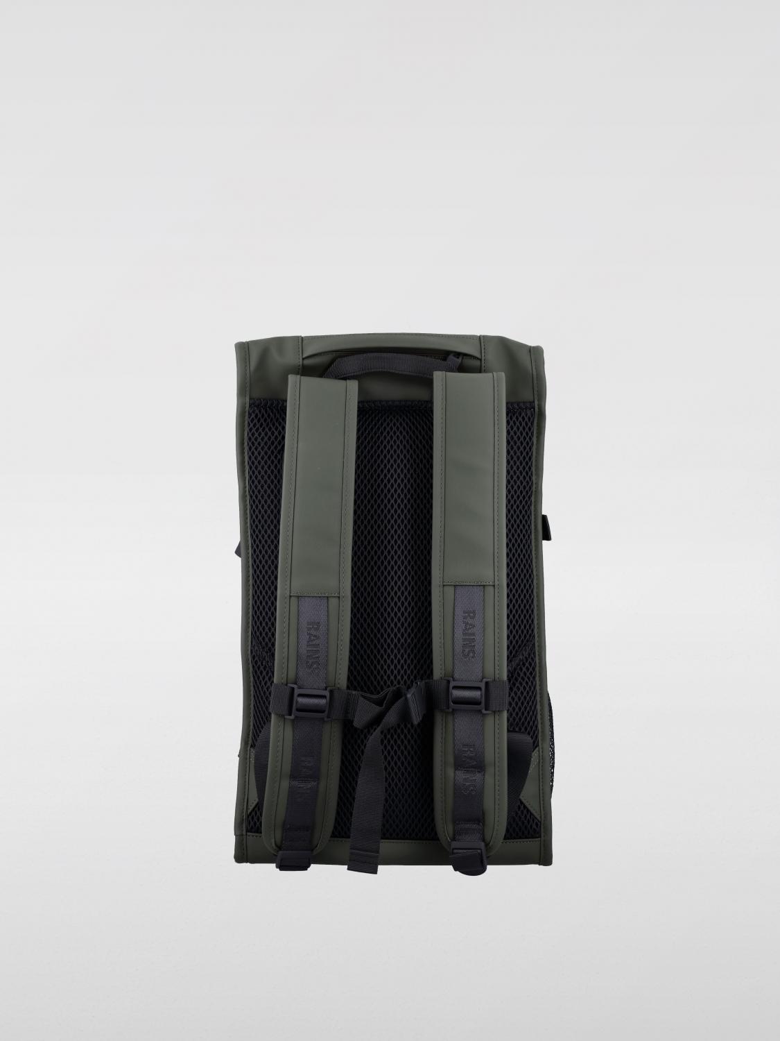 RAINS BACKPACK: Bags men Rains, Green - Img 2