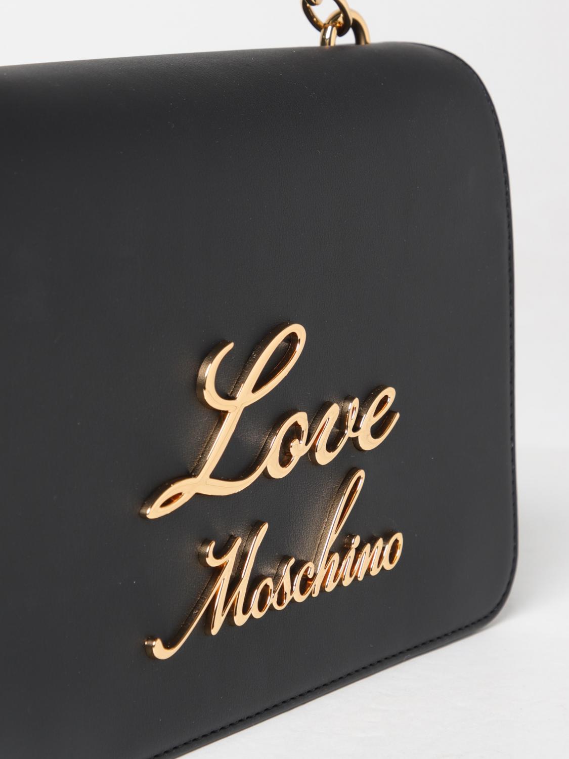 LOVE MOSCHINO BOLSO DE MANO: Bolso de mano mujer Love Moschino, Negro - Img 3