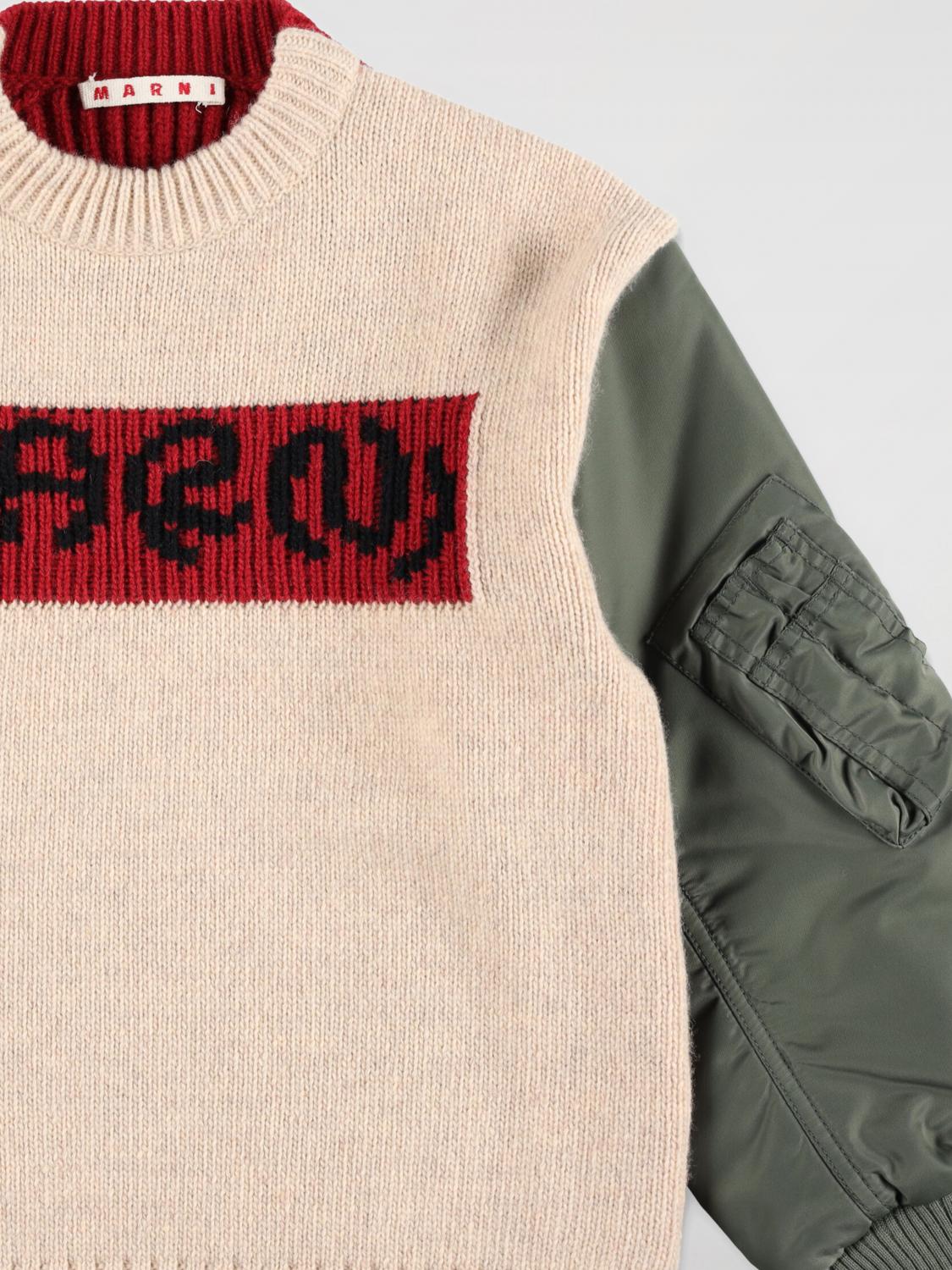 MARNI SWEATER: Sweater kids Marni, Natural - Img 3