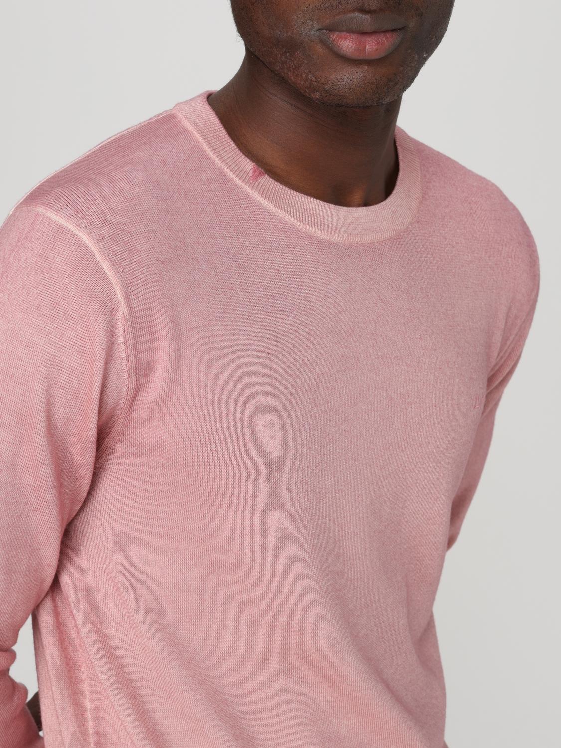 SUN 68 SWEATER: Sweater men SUN68, Pink - Img 3