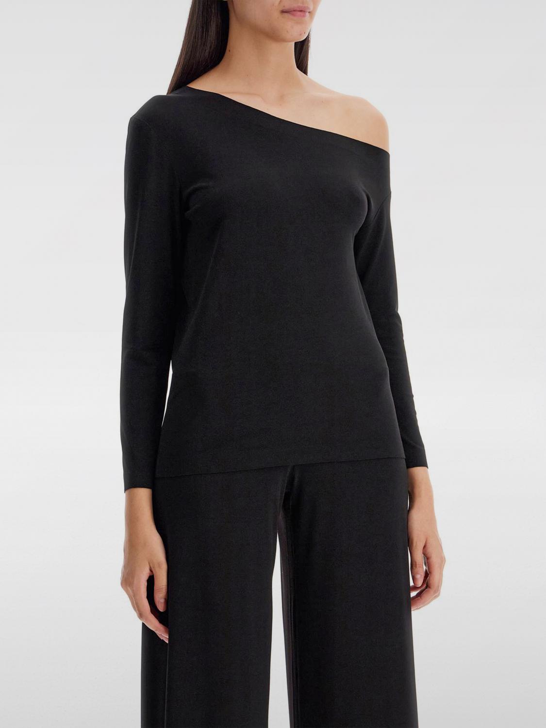 NORMA KAMALI TOP: Norma Kamali women's top, Black - Img 1