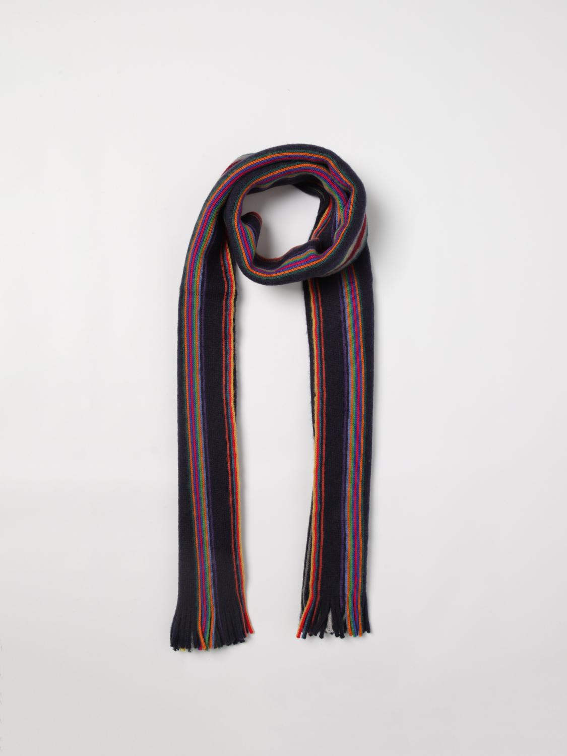 PAUL SMITH 스카프: 스카프 남성 Paul Smith, 블루 - Img 2