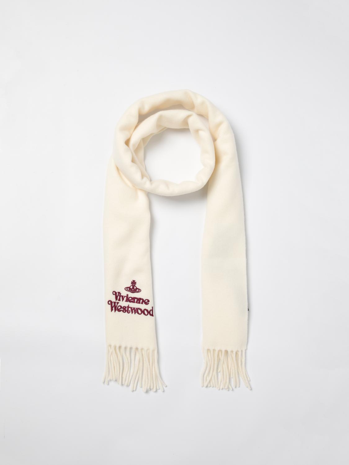 VIVIENNE WESTWOOD: Scarf woman - White | Vivienne Westwood scarf