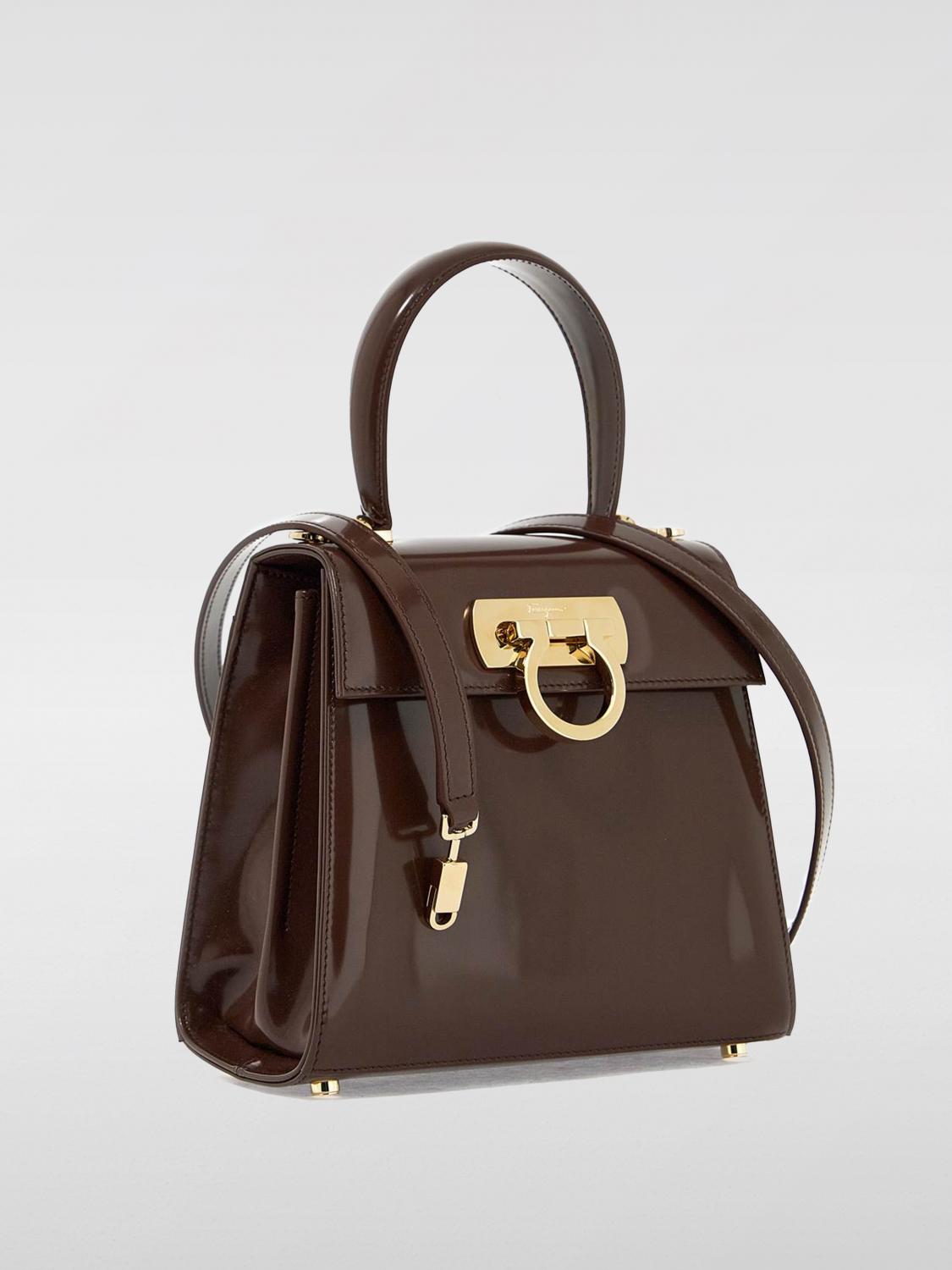 Ferragamo Handbag woman - Cocoa | 212193 762840 | GIGLIO.COM