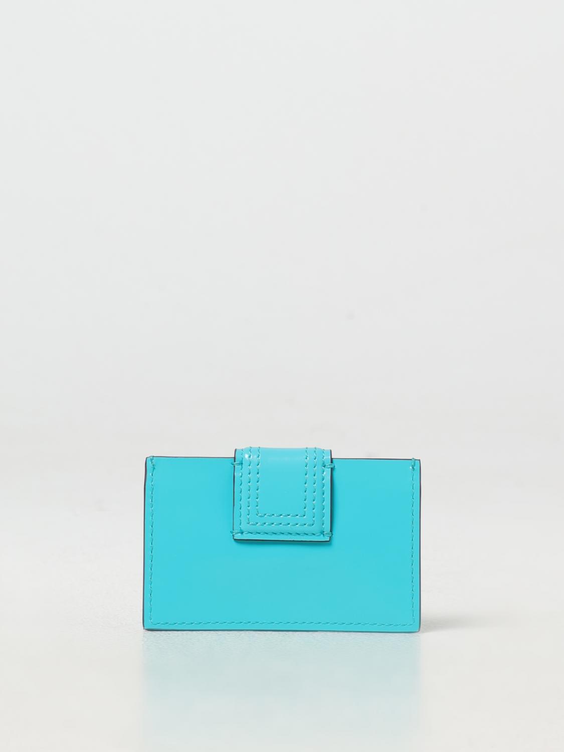 JACQUEMUS WALLET: Wallet woman Jacquemus, Gnawed Blue - Img 2