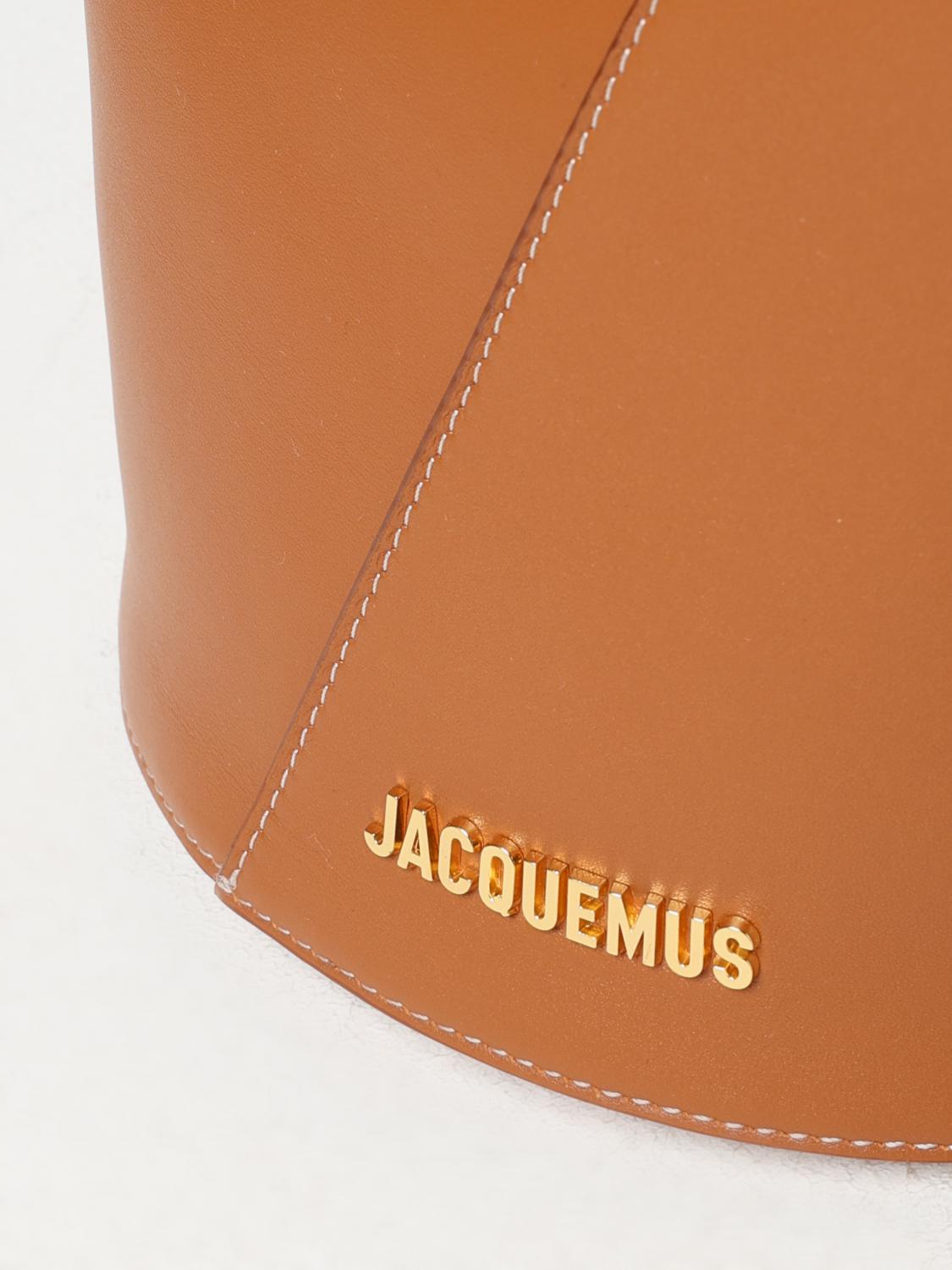 JACQUEMUS BORSA A SPALLA: Borsa a spalla donna Jacquemus, Marrone - Img 4