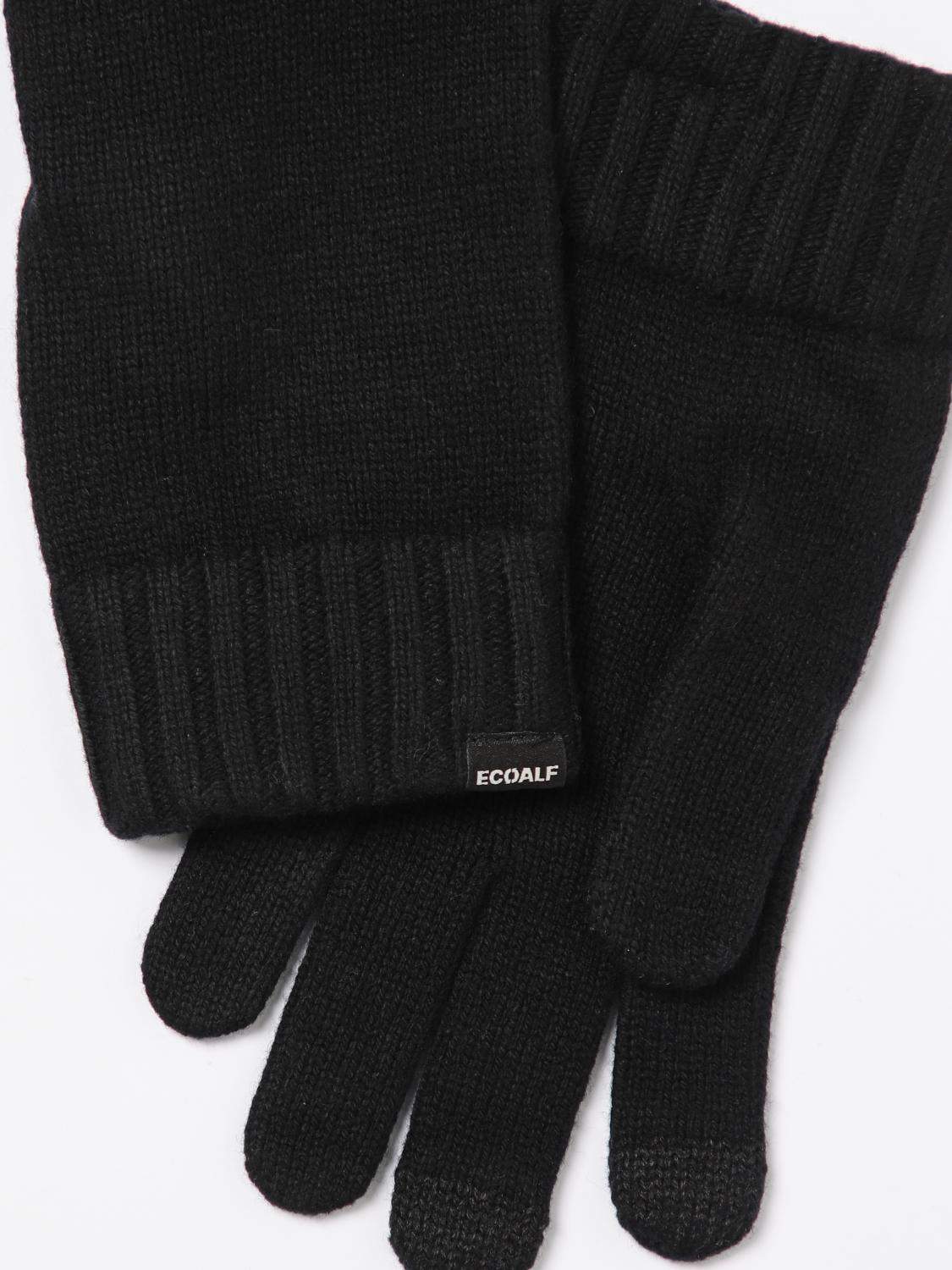 ECOALF GUANTES: Guantes hombre Ecoalf, Negro - Img 2