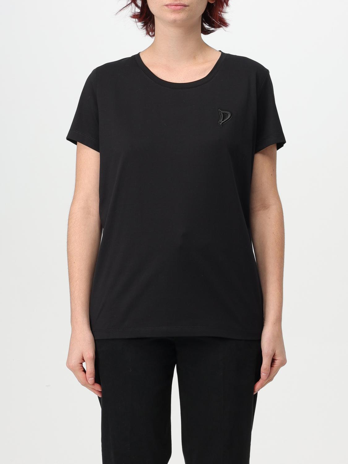 DONDUP T-SHIRT: T-shirt woman Dondup, Black - Img 1