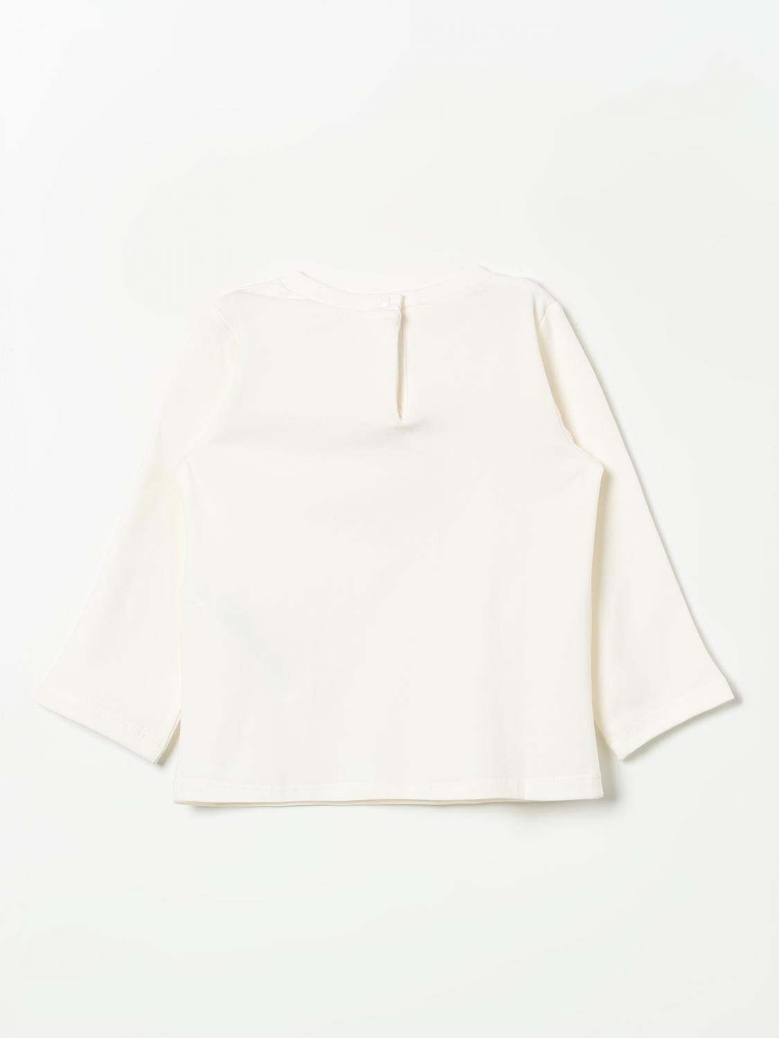 LIU JO T-SHIRT: T-shirt Teddy Liu Jo in cotone con stampa e strass , Bianco - Img 2