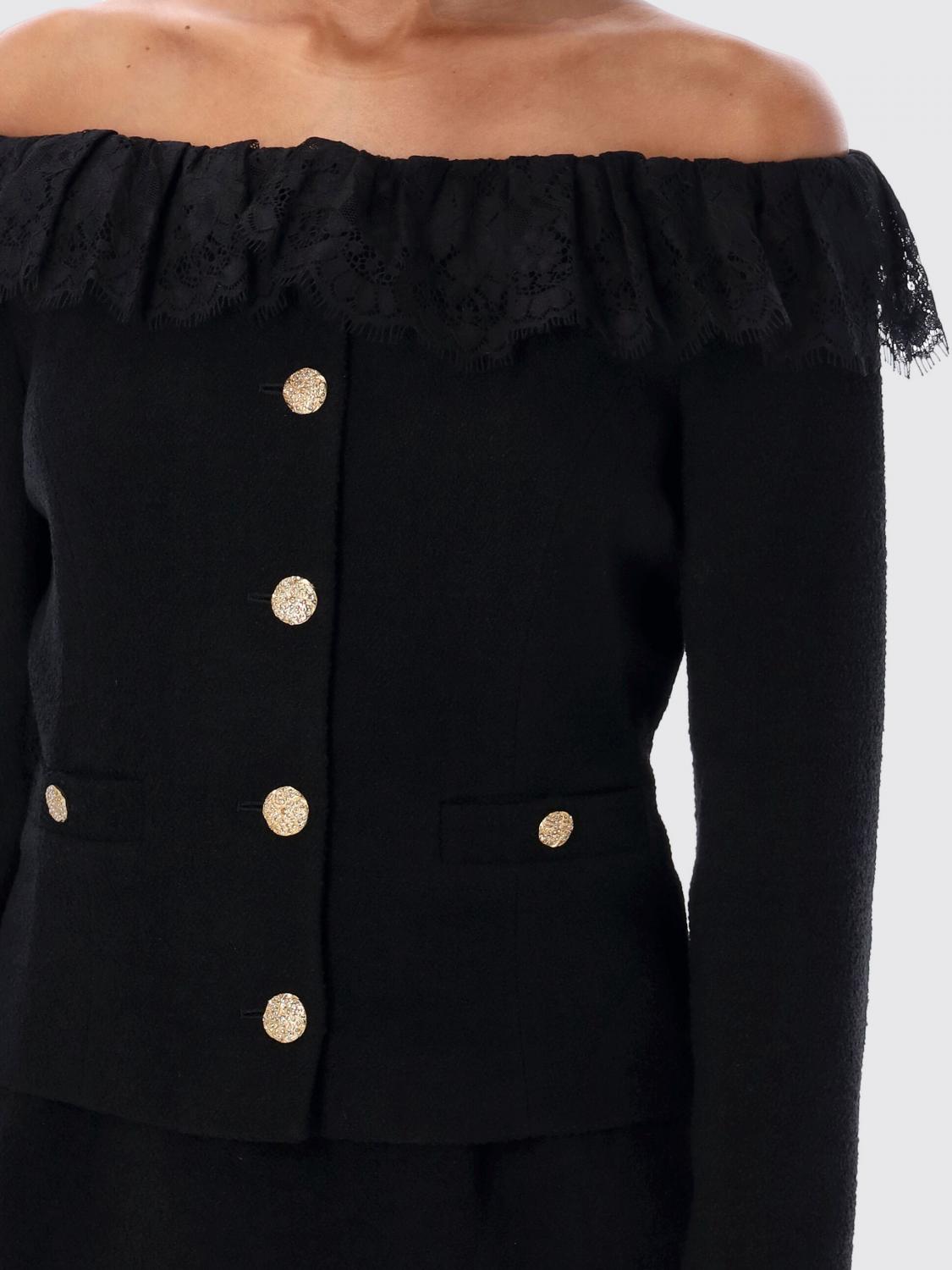 ALESSANDRA RICH JACKET: Jacket woman Alessandra Rich, Black - Img 3