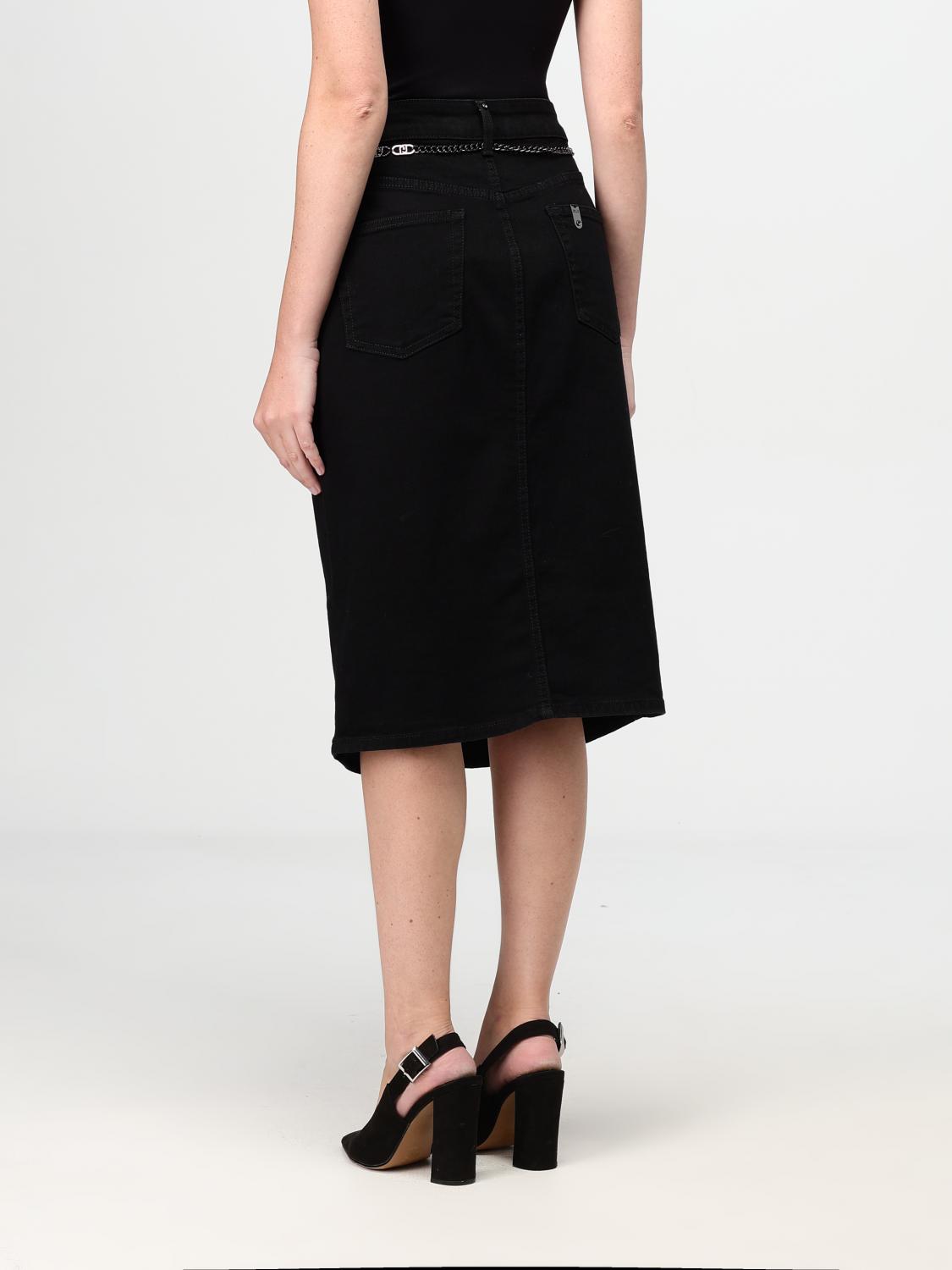 LIU JO SKIRT: Skirt woman Liu Jo, Black - Img 3