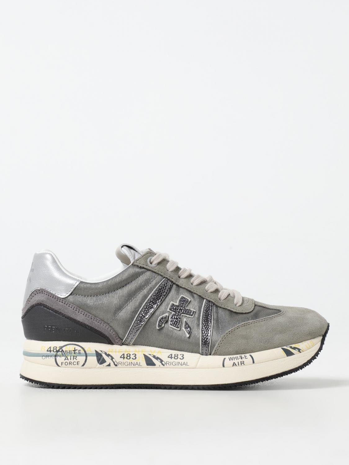 Giglio Sneakers Conny Premiata in camoscio e nylon