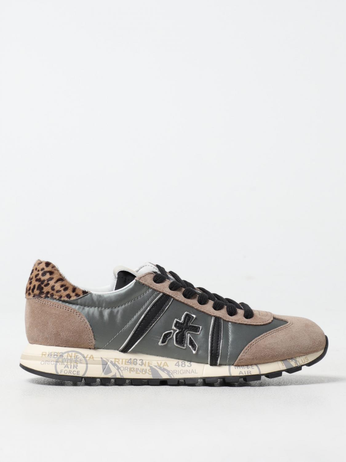 Giglio Sneakers Lucy Premiata in camoscio e nylon