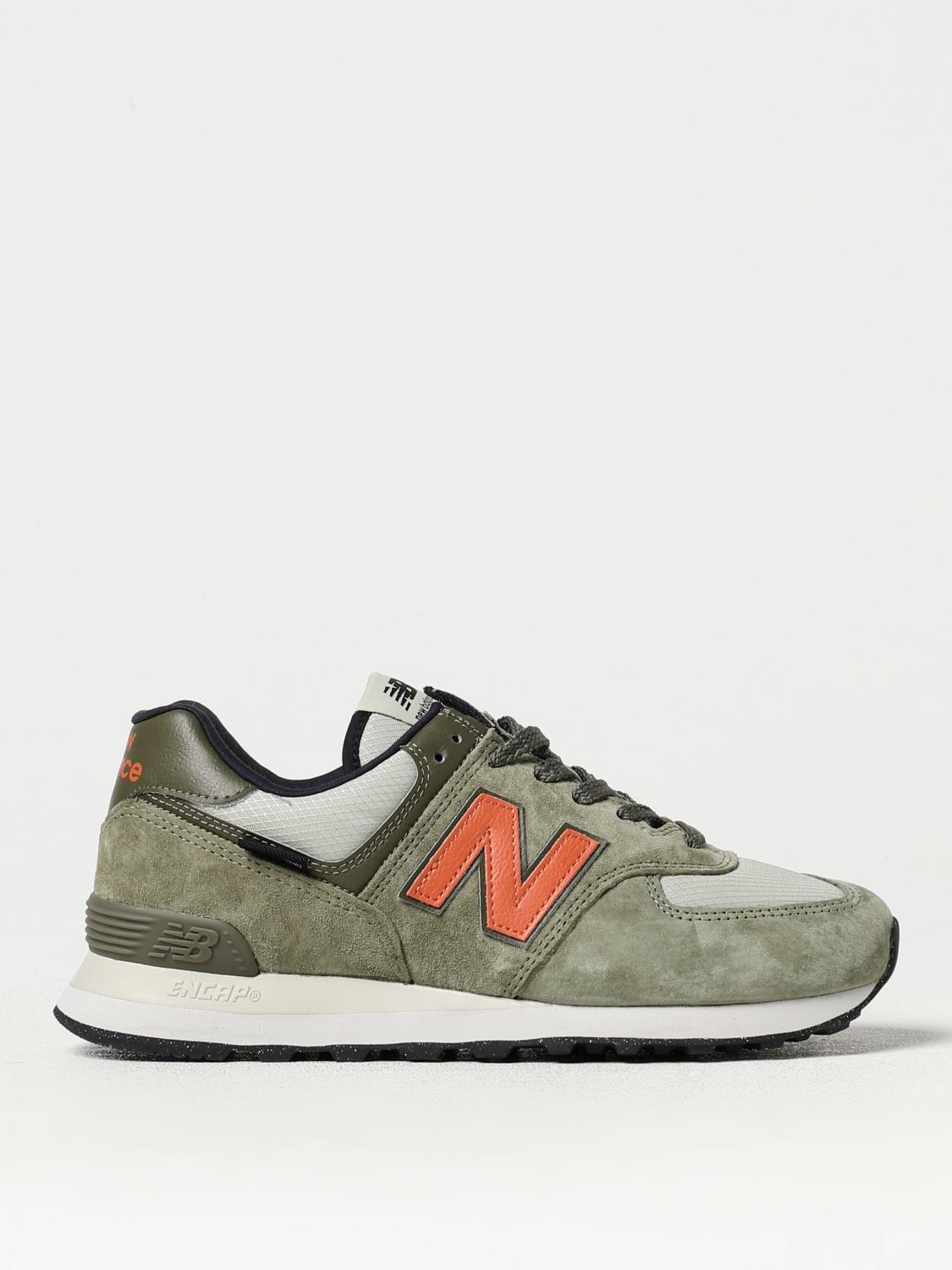 Giglio Sneakers 574 New Balance in camoscio e mesh