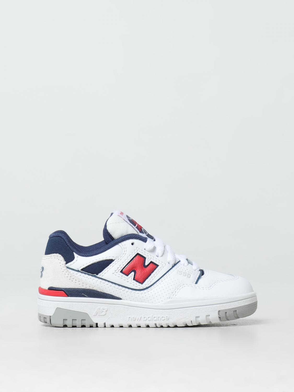 NEW BALANCE 아 스니커즈: 신발 남아 New Balance, 화이트 - Img 1