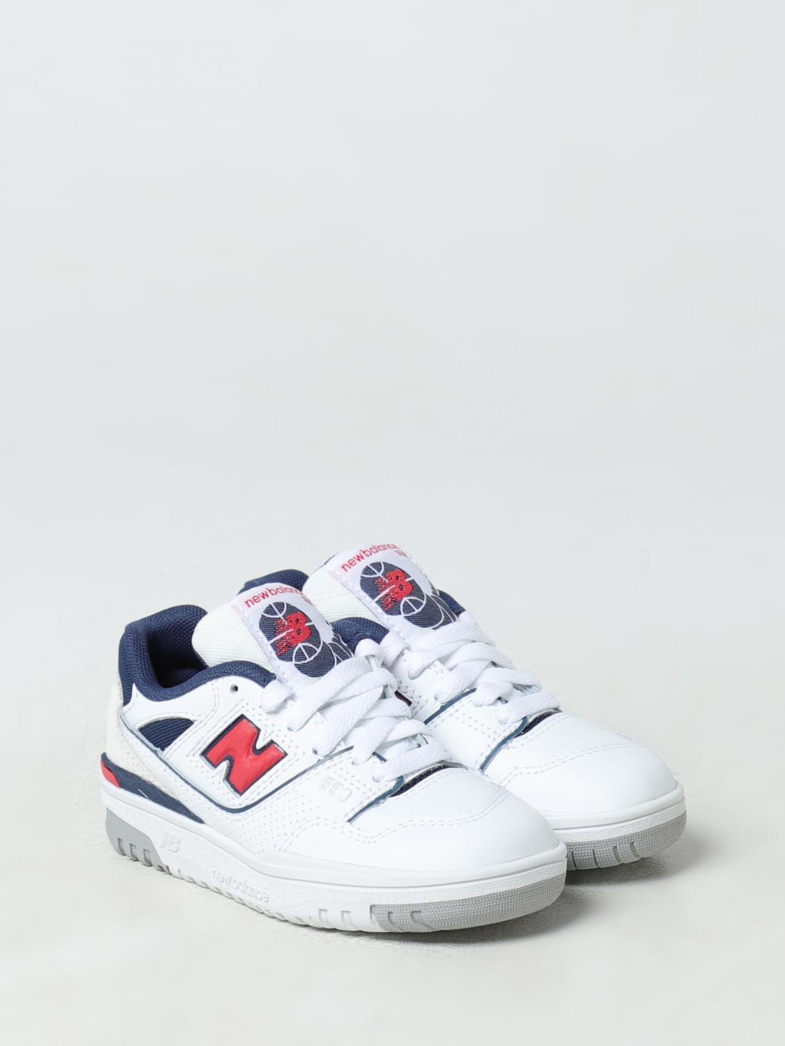 NEW BALANCE 아 스니커즈: 신발 남아 New Balance, 화이트 - Img 2