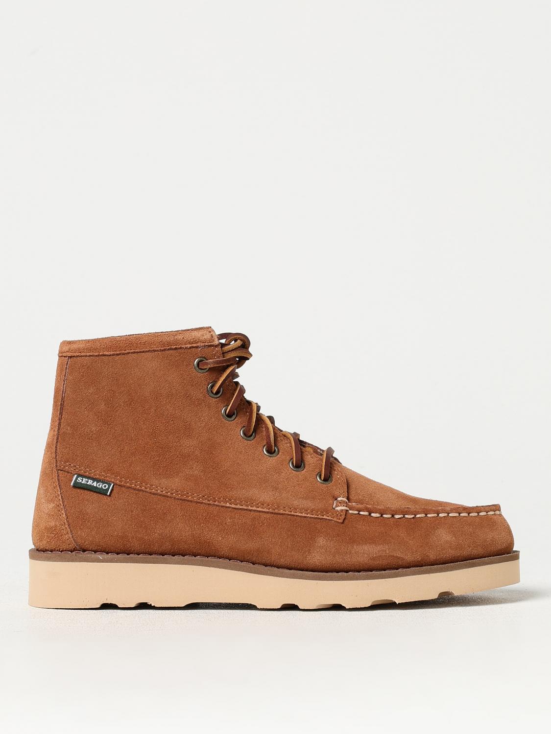 SEBAGO BOTTINES: Chaussures homme Sebago, Brûlé - Img 1