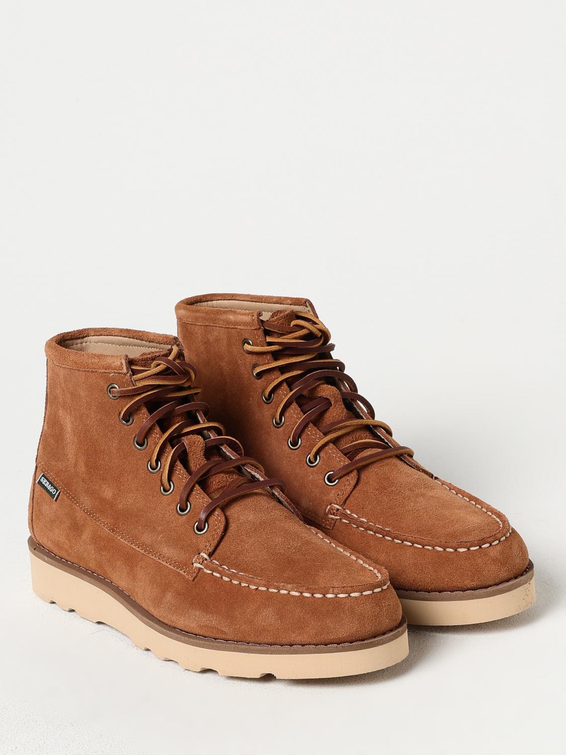 SEBAGO BOTTINES: Chaussures homme Sebago, Brûlé - Img 2