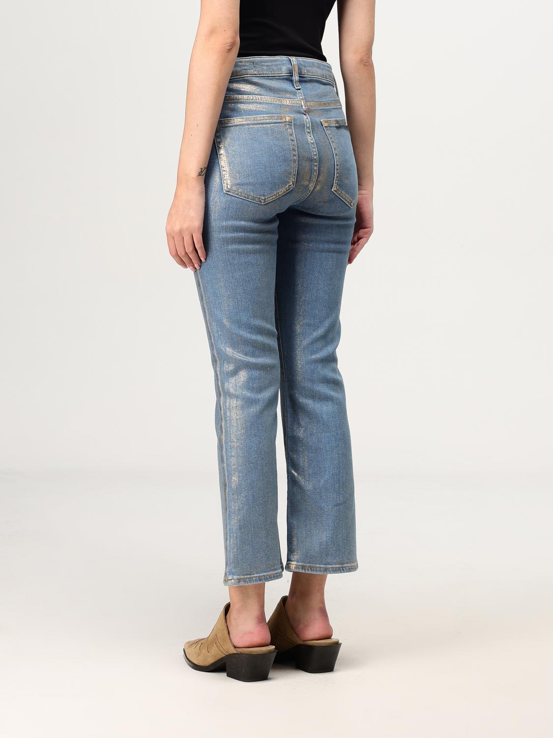 FRAME JEANS: Jeans femme Frame, Bleu - Img 2