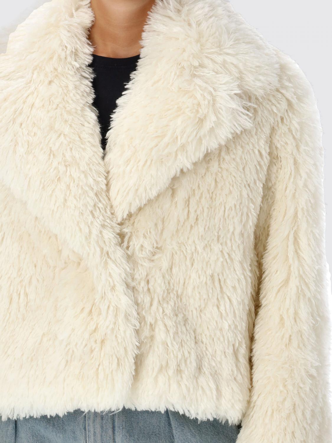 STAND STUDIO GIACCA: Giacca Stand Studio in pelliccia sintetica , Bianco - Img 3