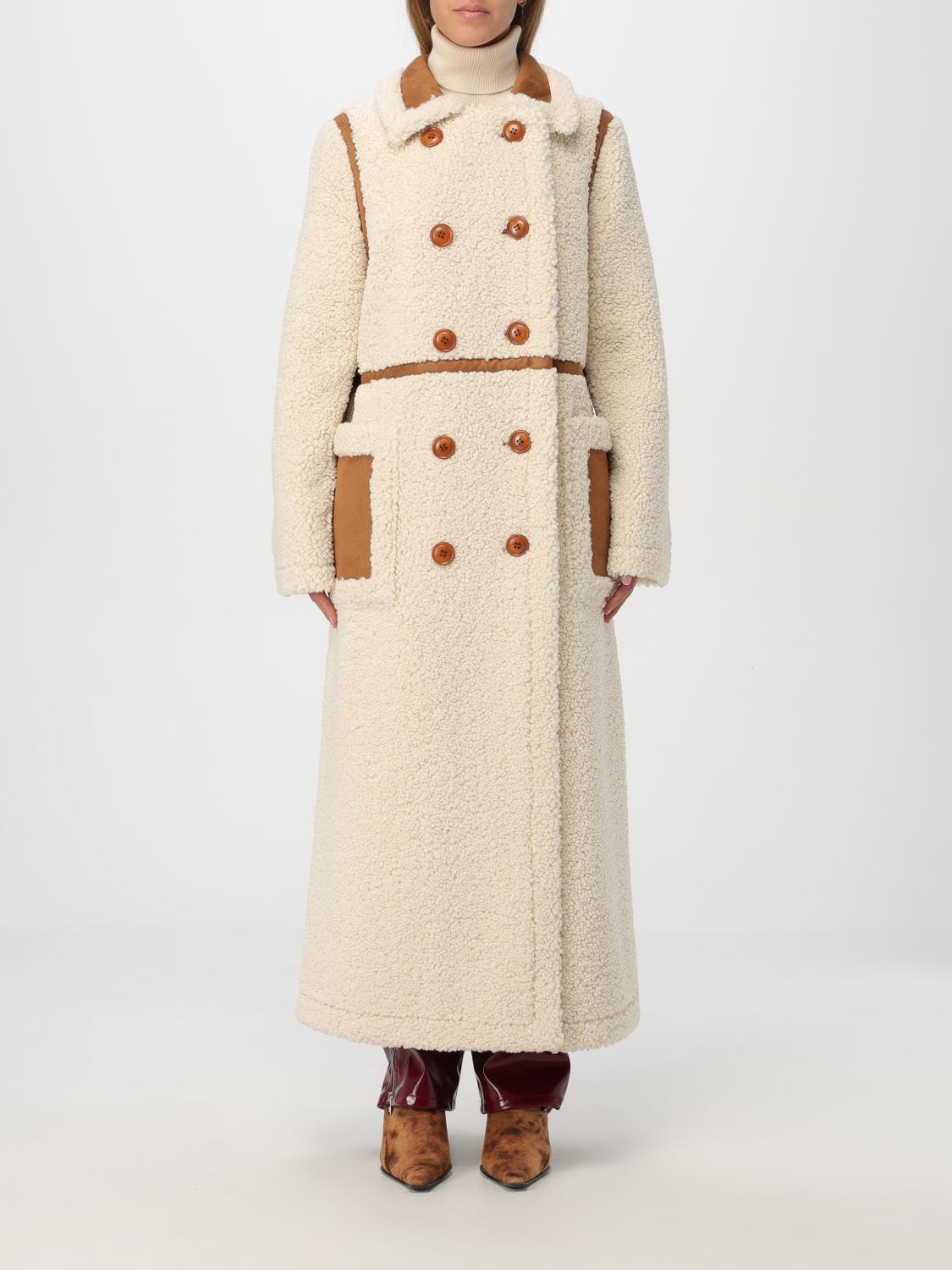 Giglio Cappotto doppiopetto Stand Studio in shearling