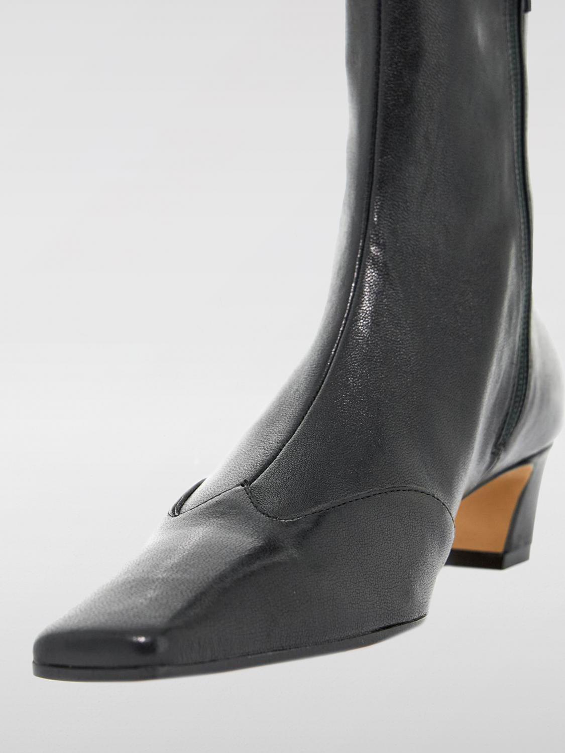 ミドルブーツ KHAITE Women Boots F1068836L836200 Black KHAITE: Boots woman - Black | Khaite flat ankle boots