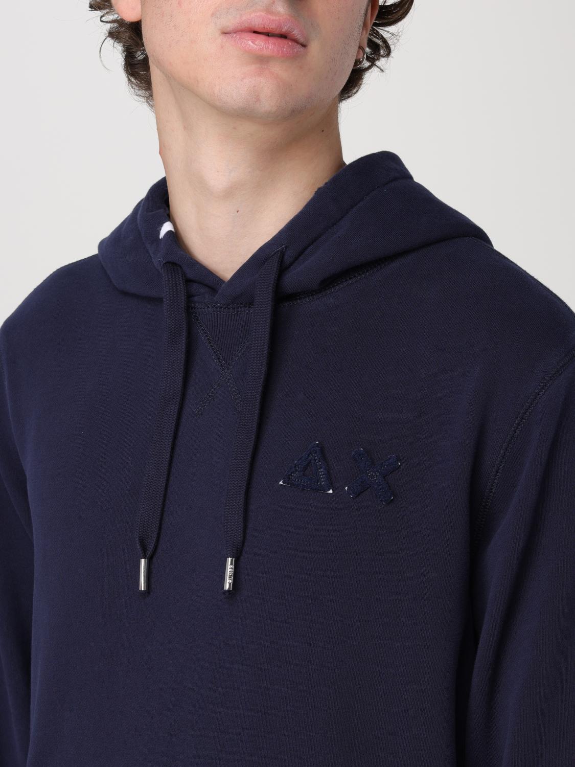 SUN 68 SWEATSHIRT: Sweatshirt men SUN68, Navy - Img 3