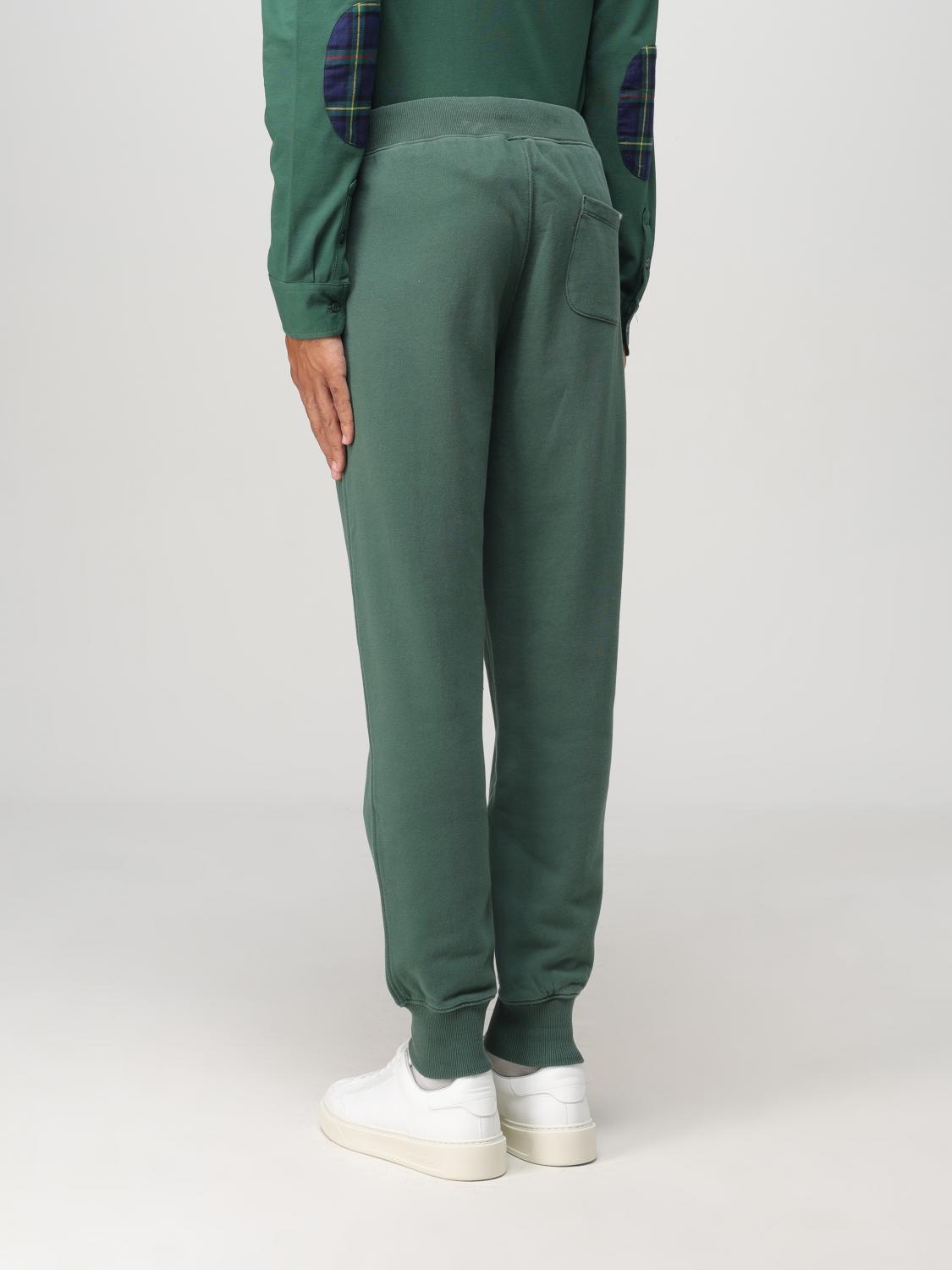 SUN 68 PANTS: Pants men SUN68, Green - Img 2