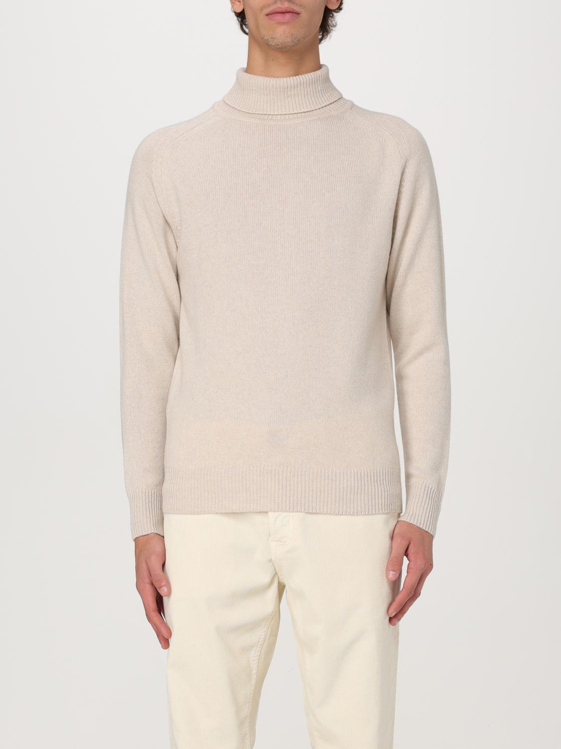 LARDINI SWEATER: Sweater men Lardini, Beige - Img 1